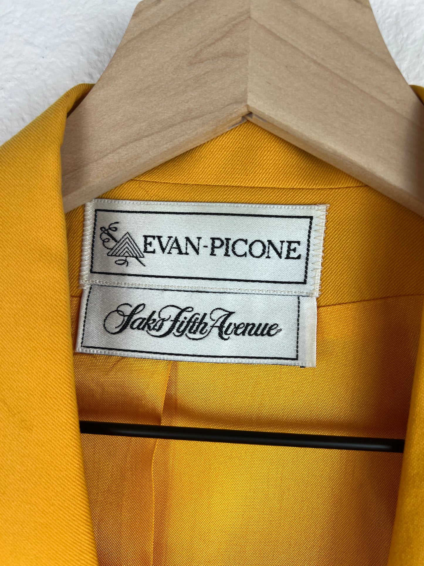 DOUBLE BREASTED GOLDENROD BLAZER