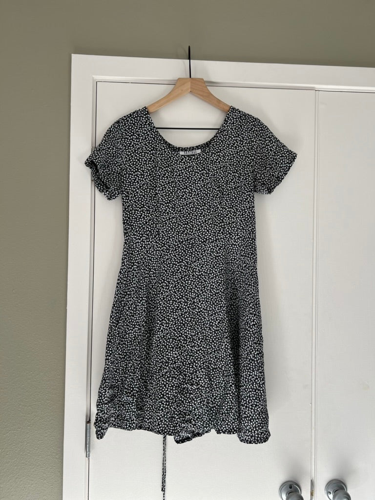 90S RAMPAGE GEOMETRIC SKATER DRESS