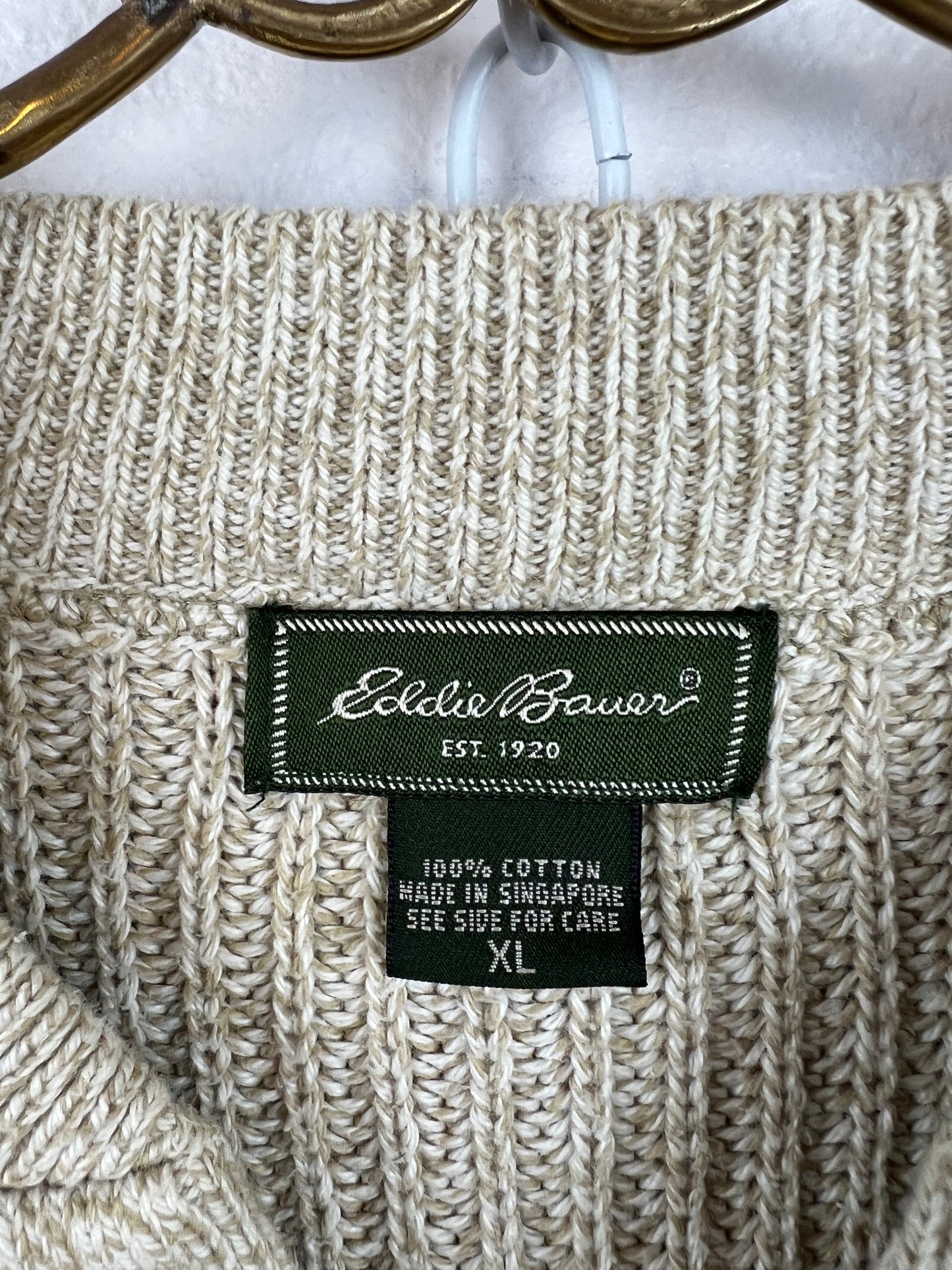 EDDIE BAUER HENLEY SWEATER