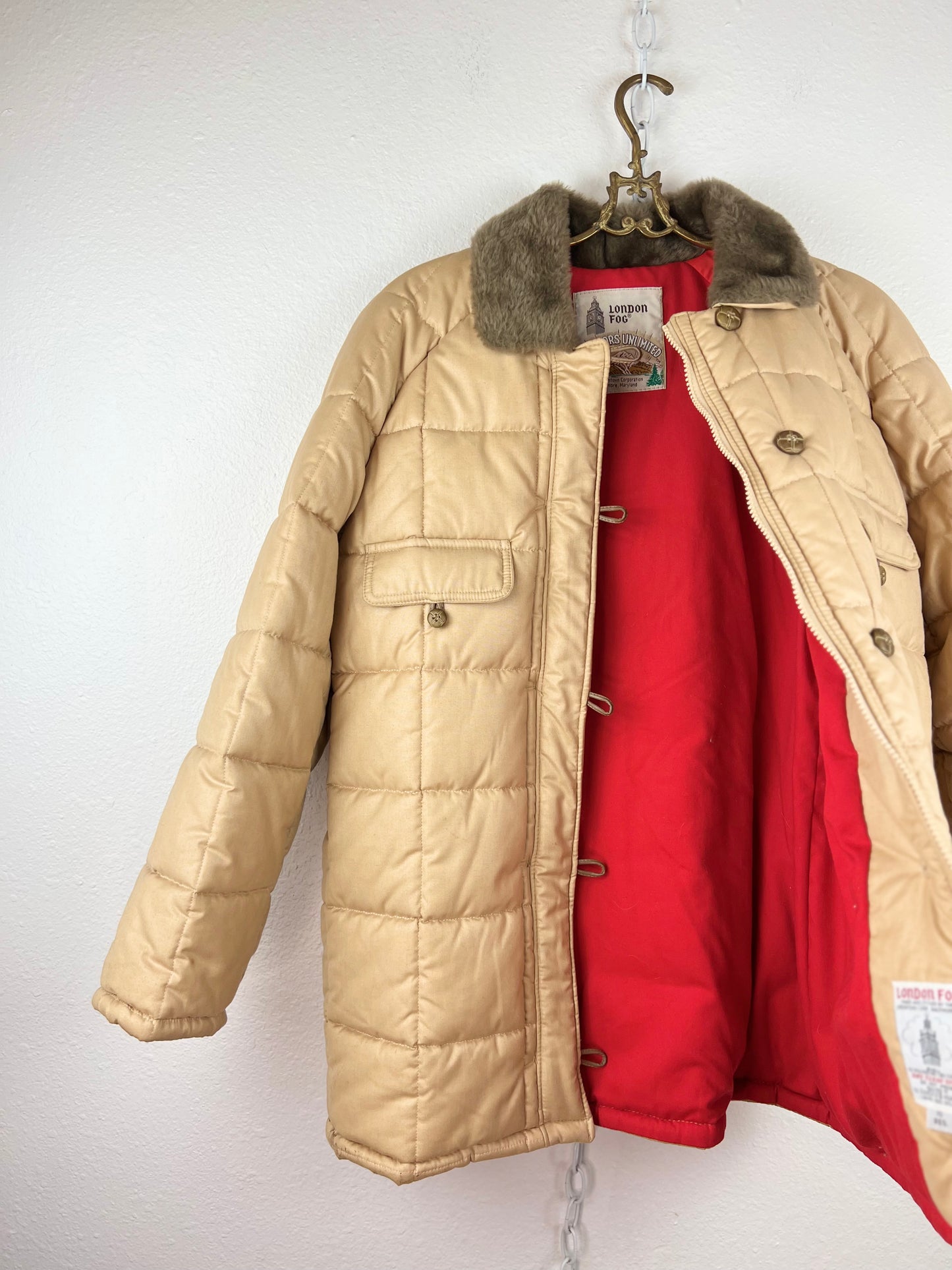 LONDON FOG INSULATED QUILT JACKET