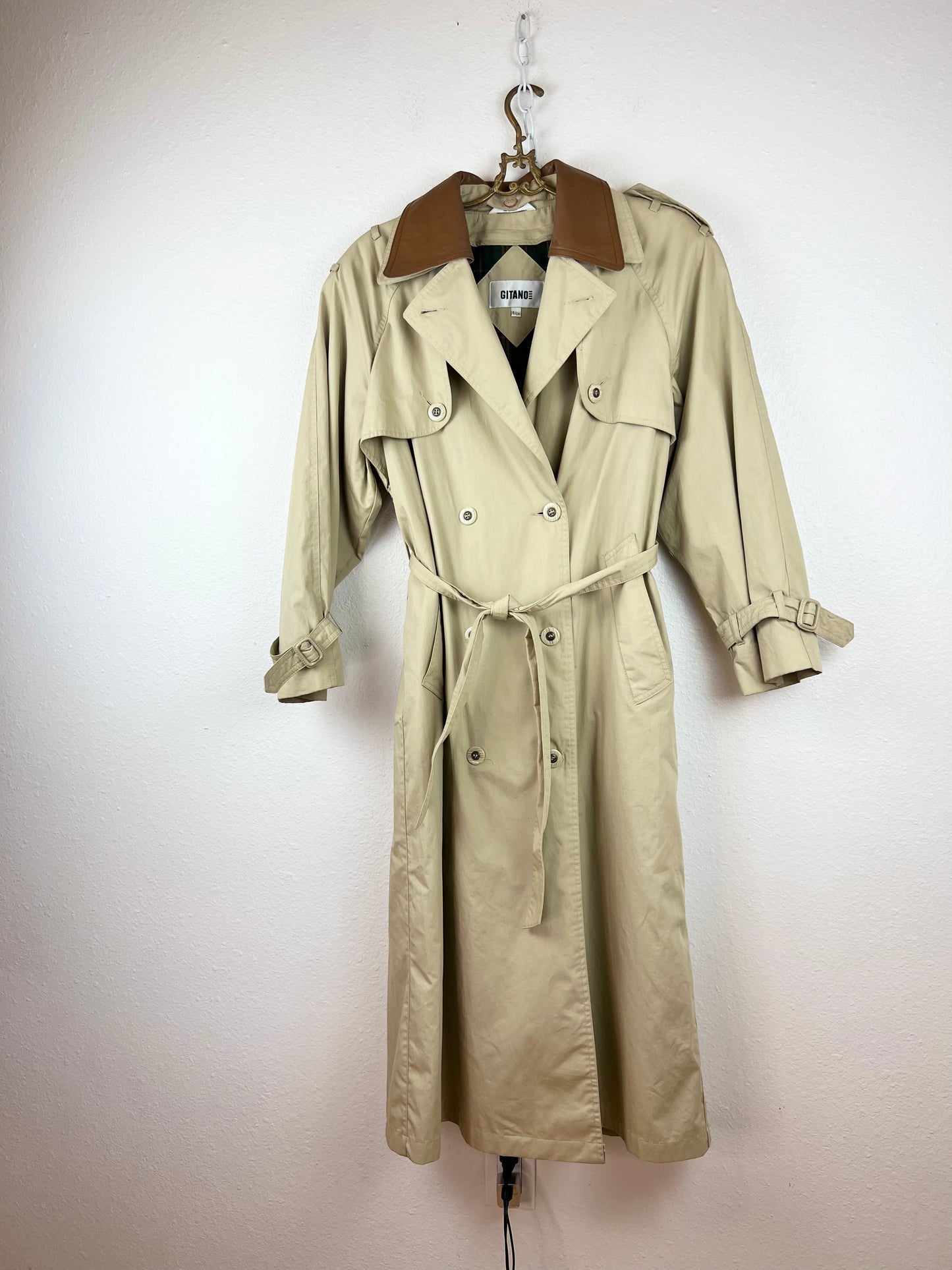 GITANO LINED TRENCH COAT