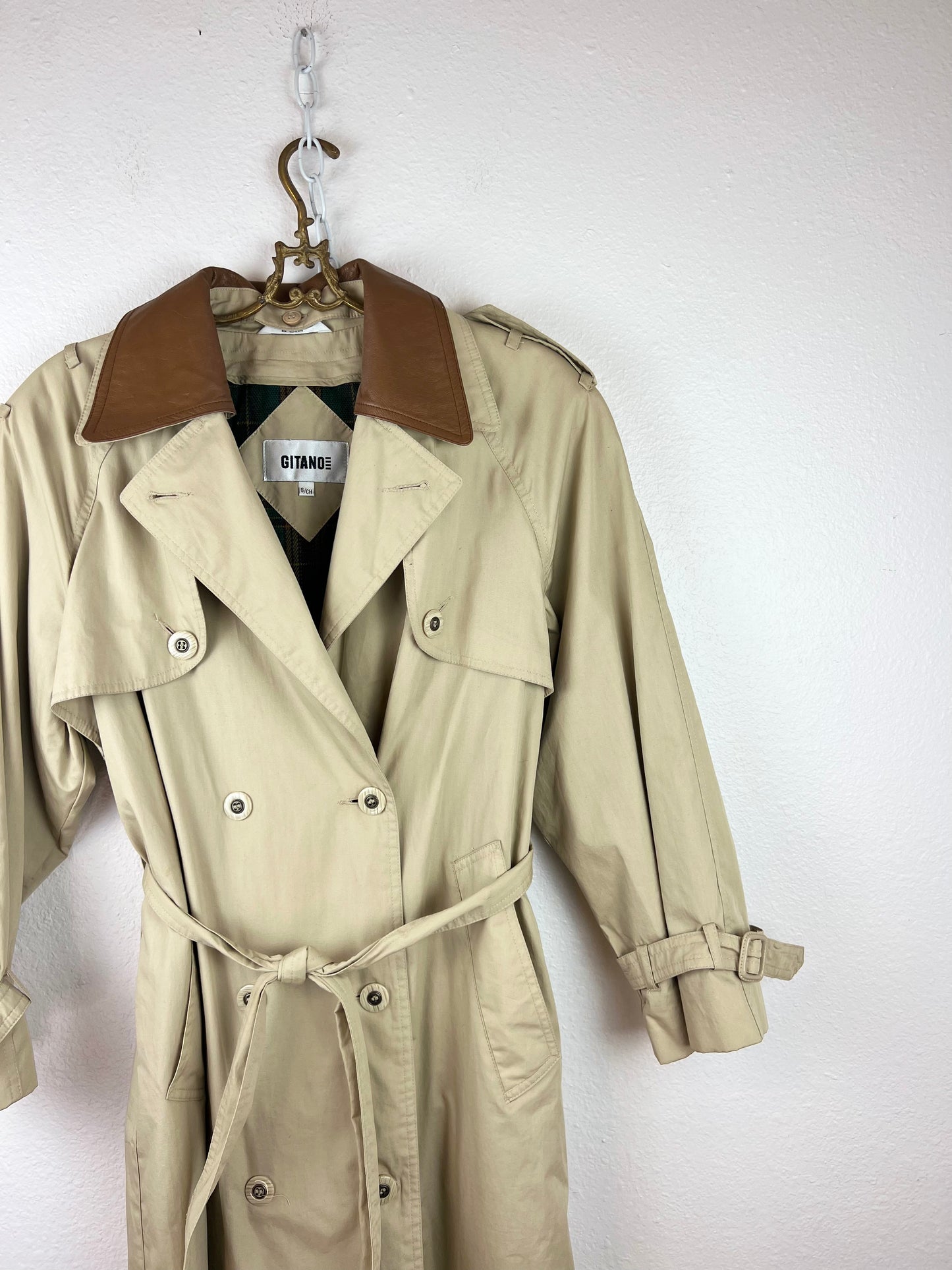 GITANO LINED TRENCH COAT