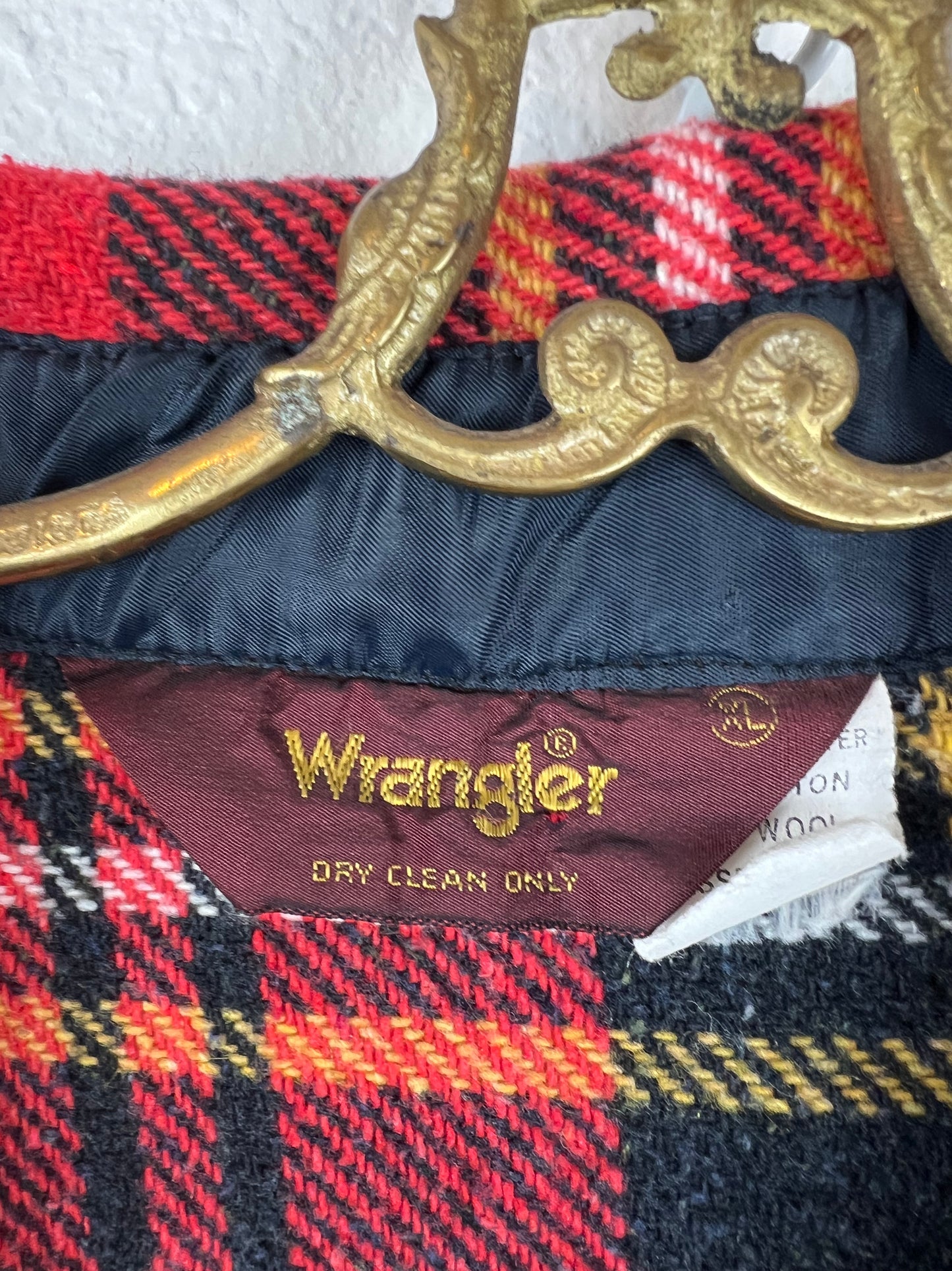 VNTG WRANGLER FLANNEL