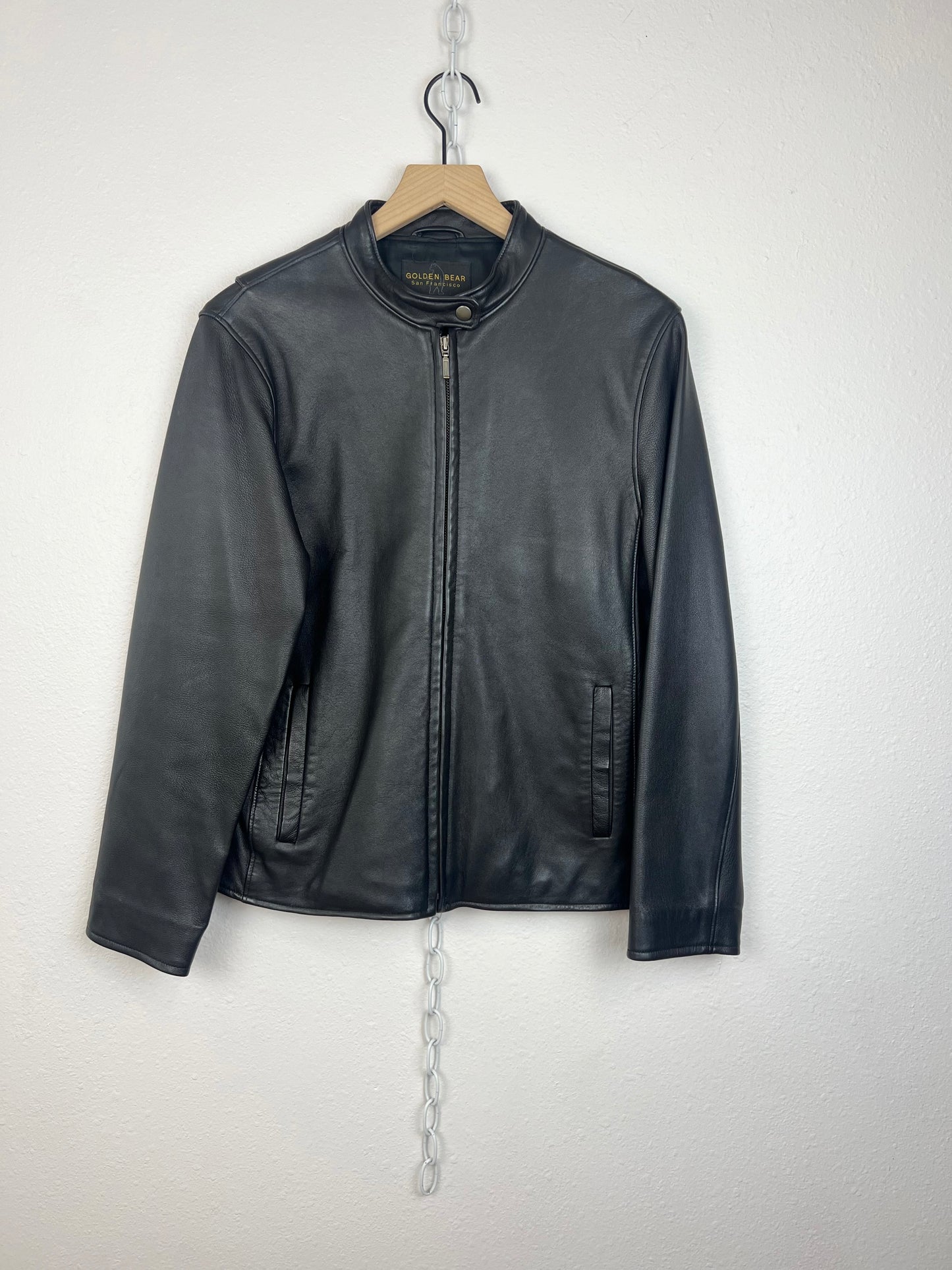 GOLDEN BEAR SPORTSWEAR LEATHER JACKET