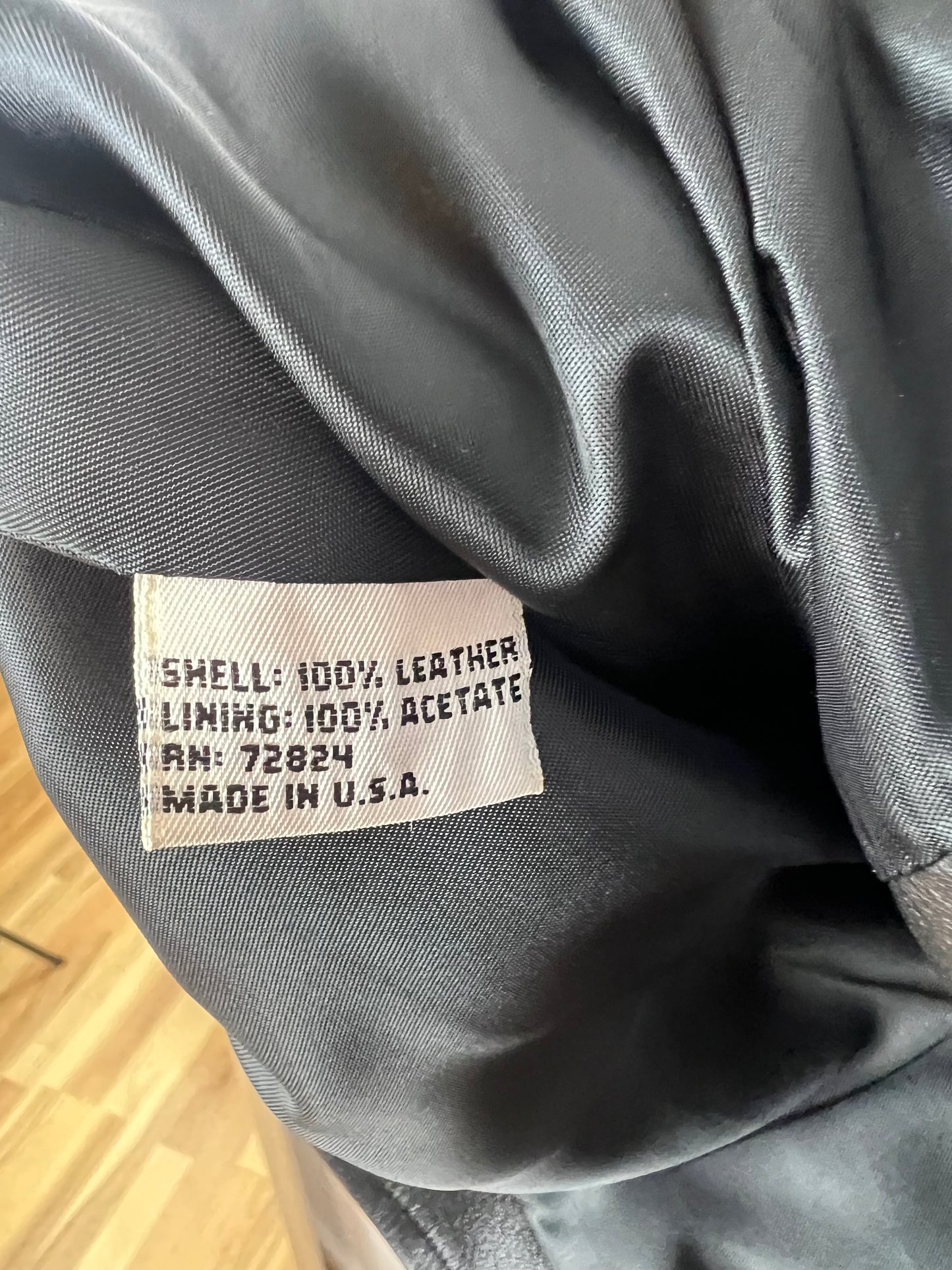 GOLDEN BEAR SPORTSWEAR LEATHER JACKET