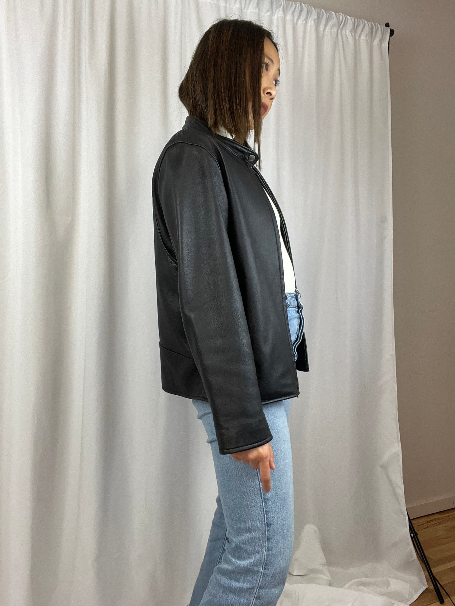 GOLDEN BEAR SPORTSWEAR LEATHER JACKET