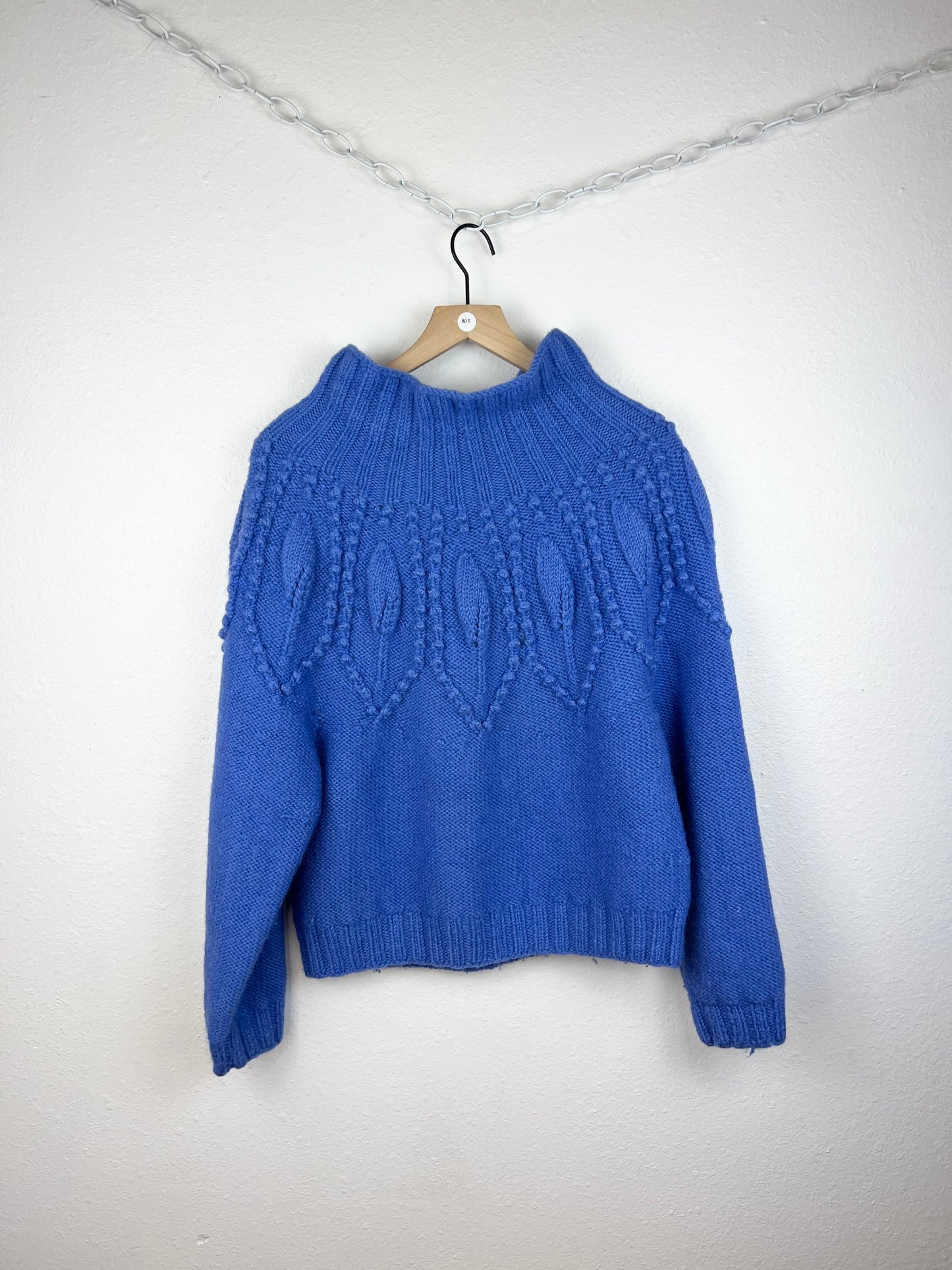 HANDMADE PERIWINKLE SWEATER