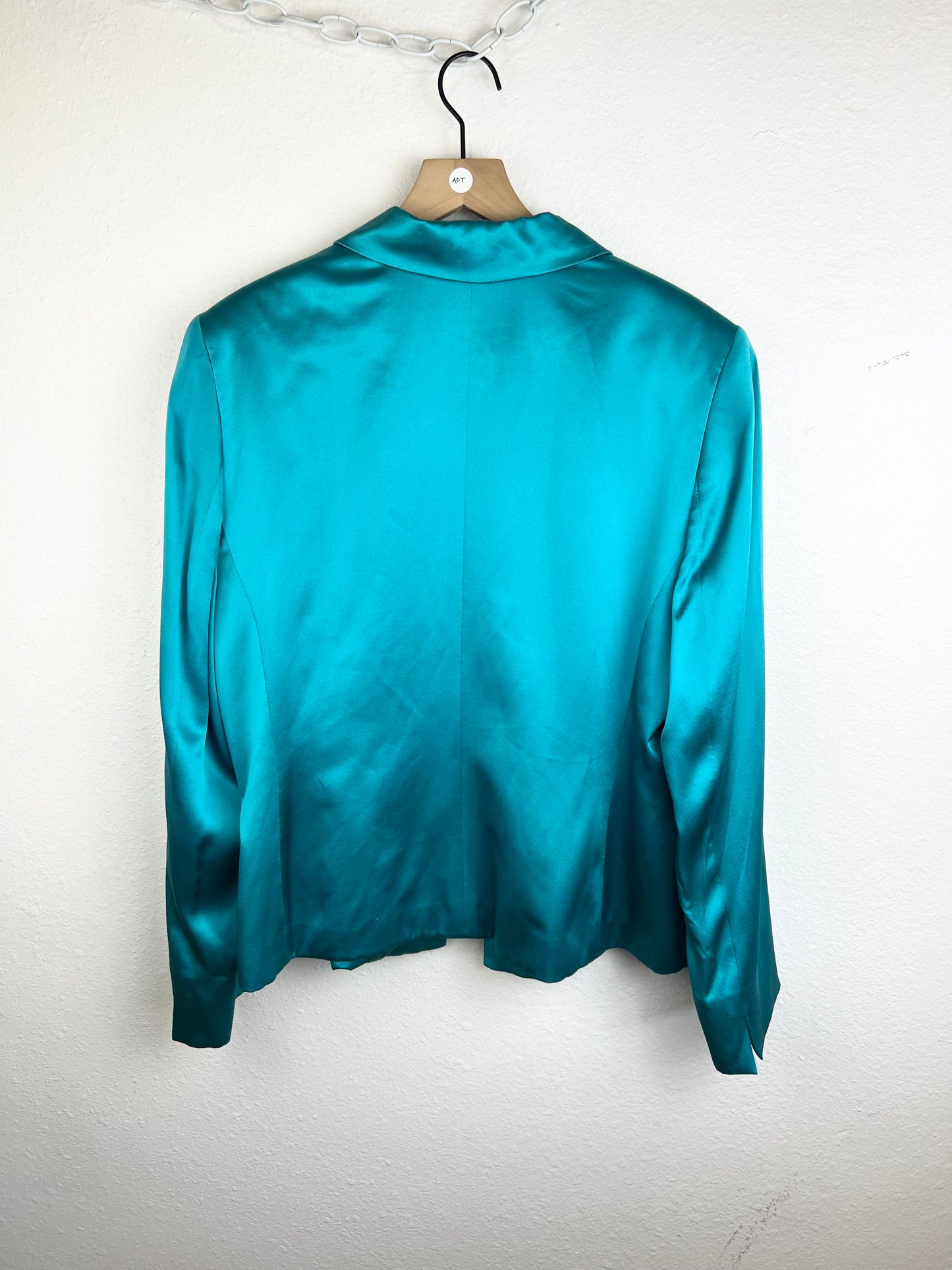 SILK 1-BUTTON BLAZER