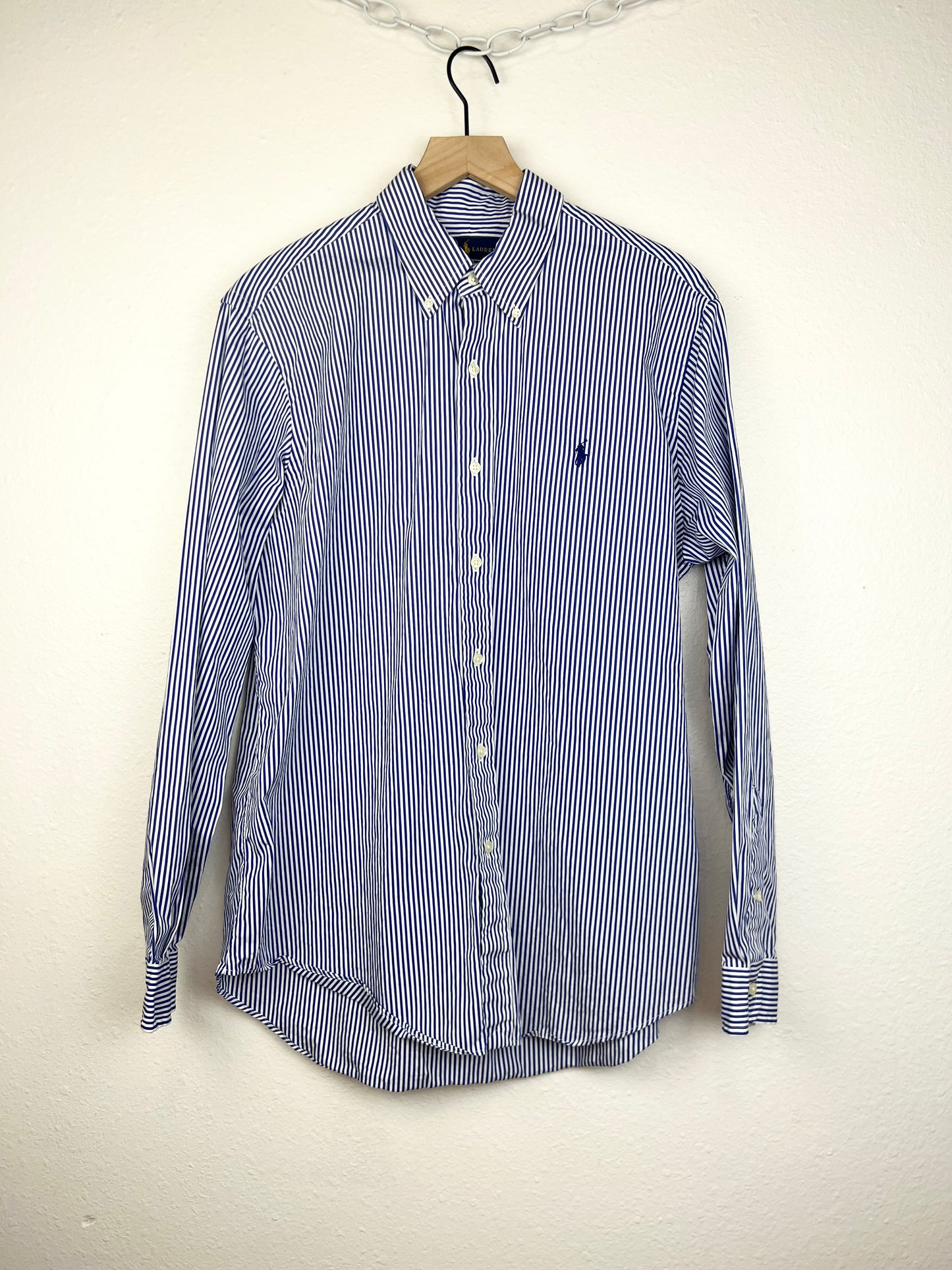 RALPH LAUREN STRIPED BUTTON DOWN