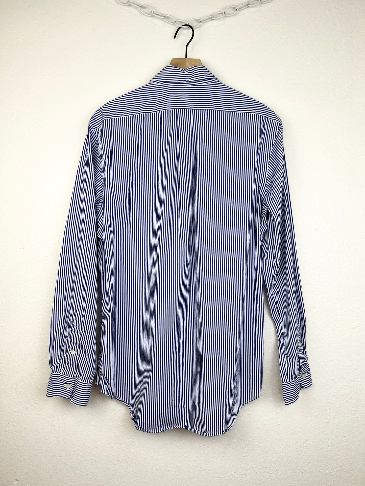 RALPH LAUREN STRIPED BUTTON DOWN