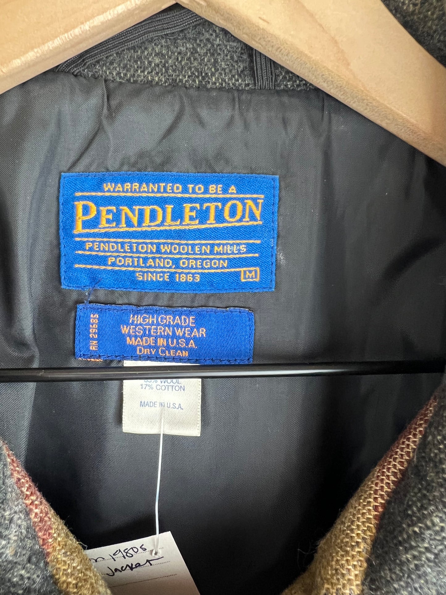 PENDLETON VINTAGE WOOL JACKET