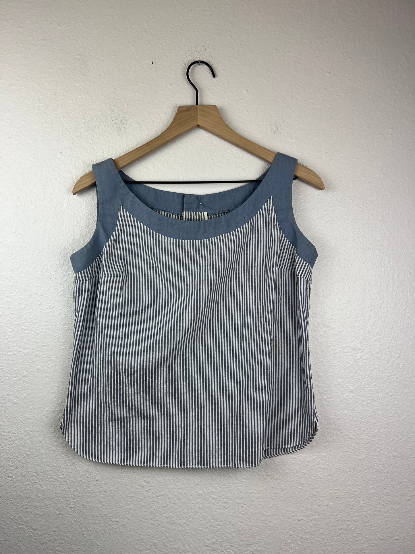 Striped Wide Neck Top