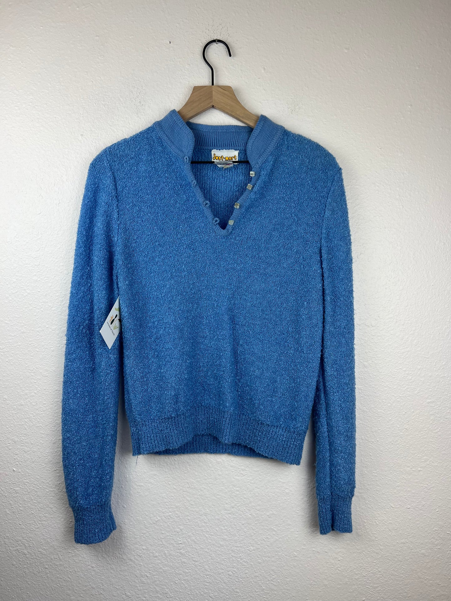 Vintage 1/4 Button Up Lightweight Sweater
