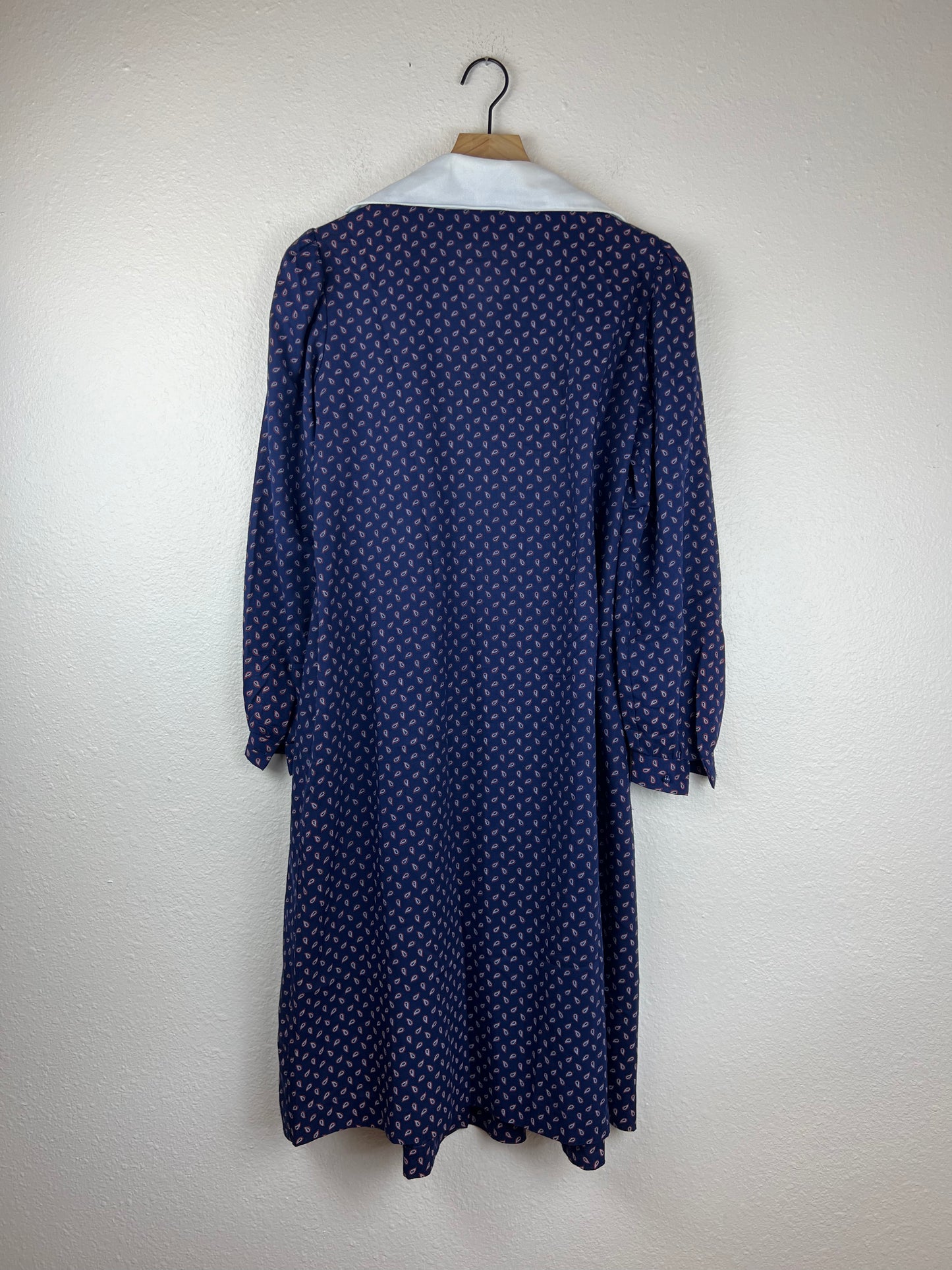 Union Made Blue Paisley Dress