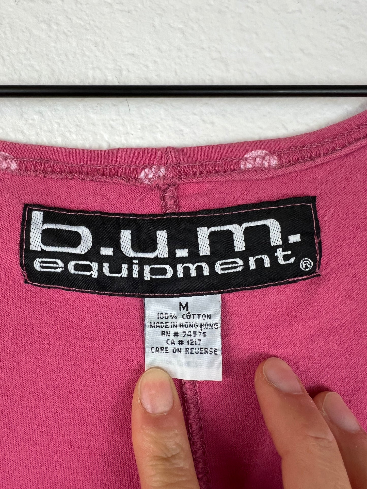 B.U.M. Equipment Pink Polka Dot Romper