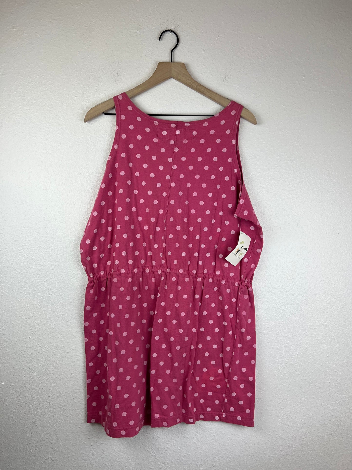 B.U.M. Equipment Pink Polka Dot Romper