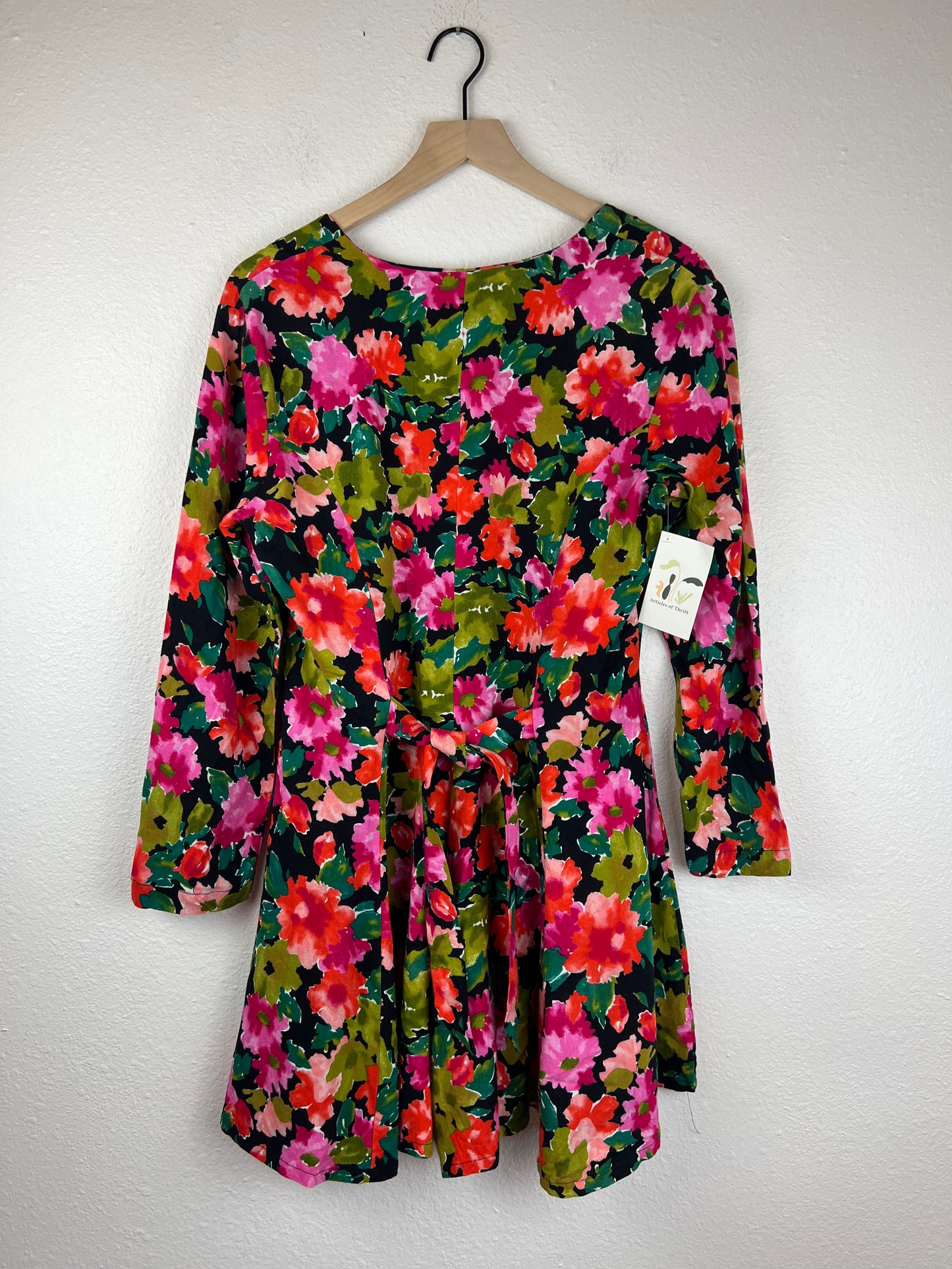Rampage Watercolor Floral Romper