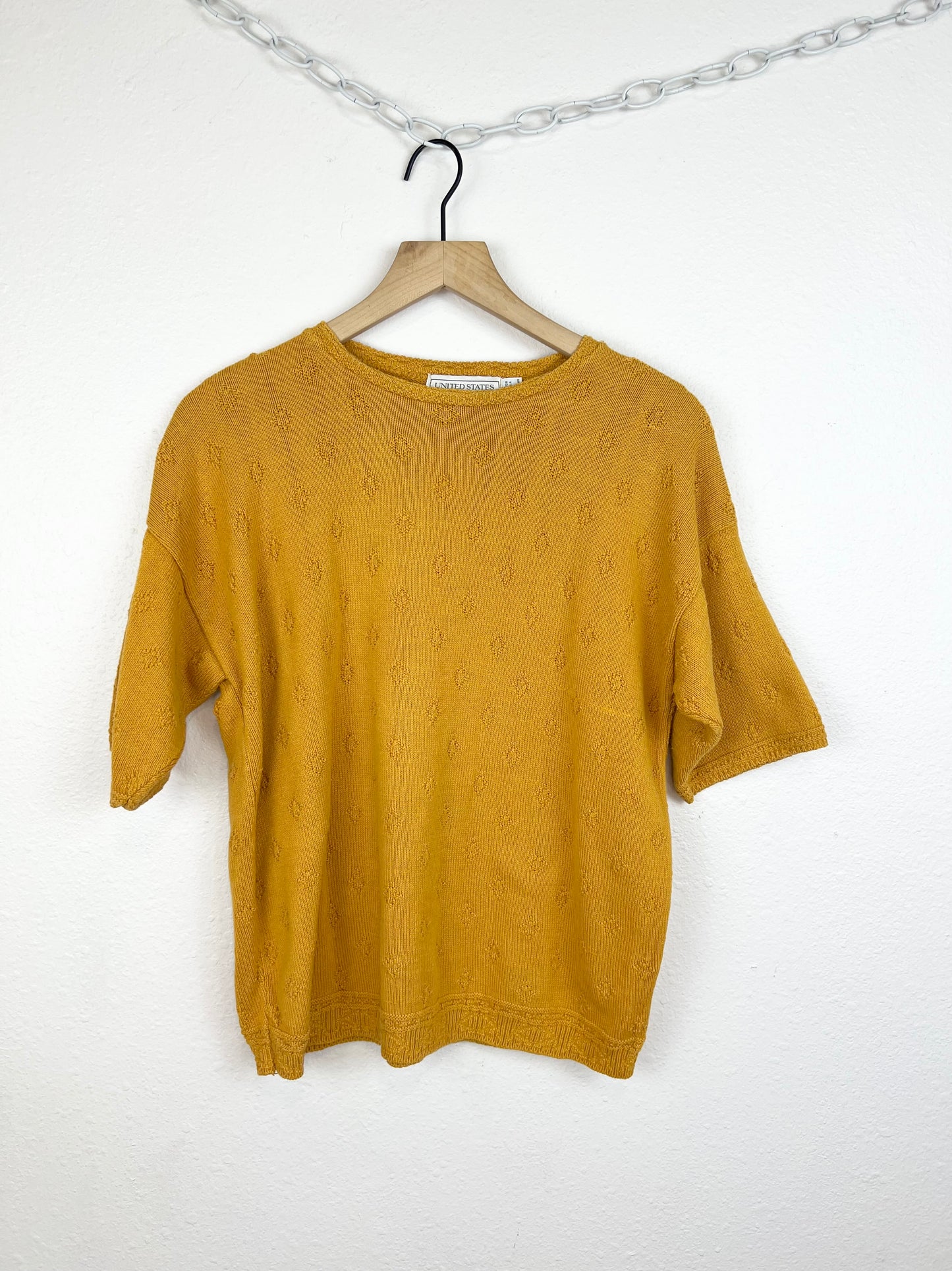 MARIGOLD COTTON SWEATER TOP