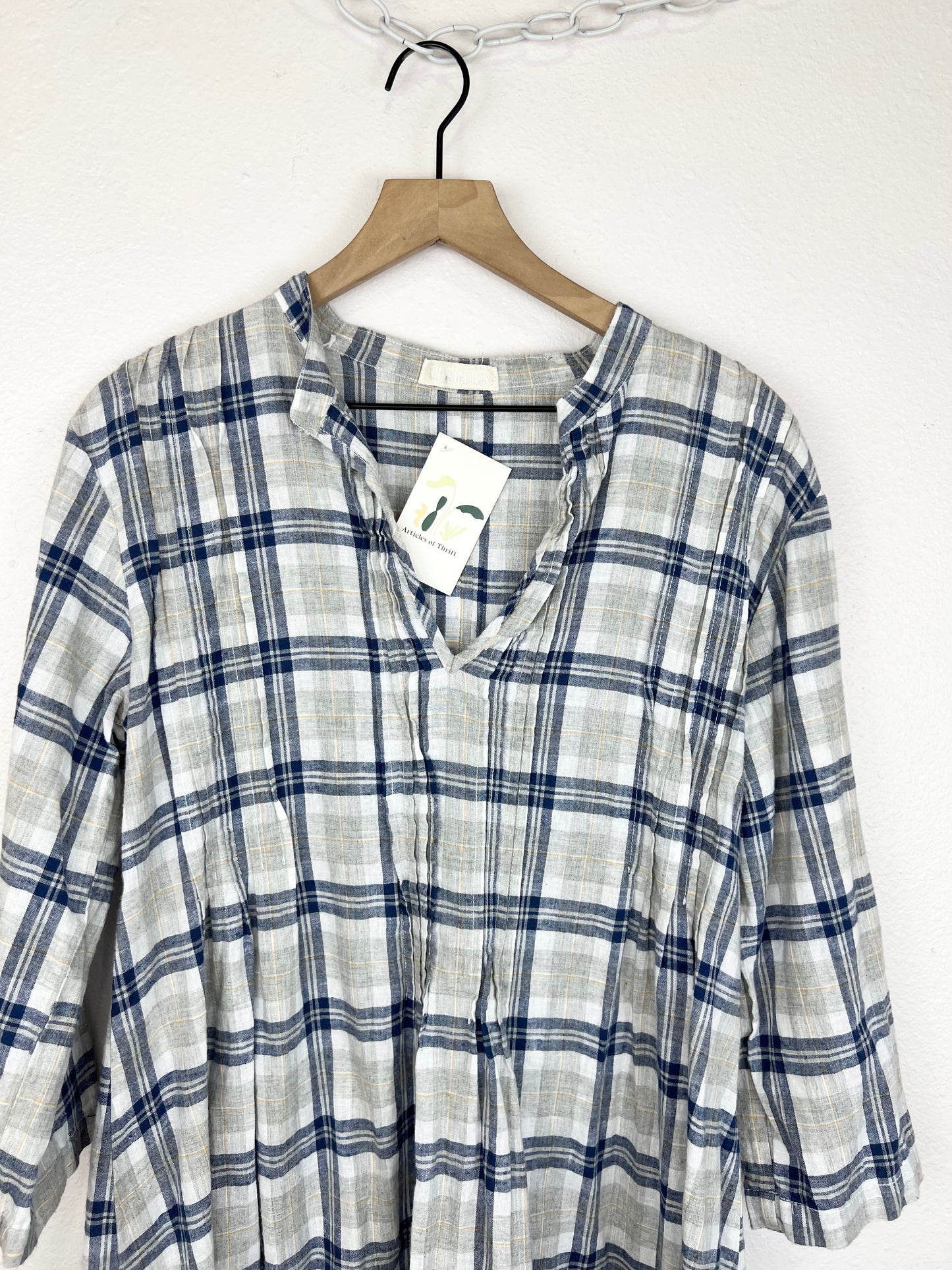 CP SHADES PLAID DRESS