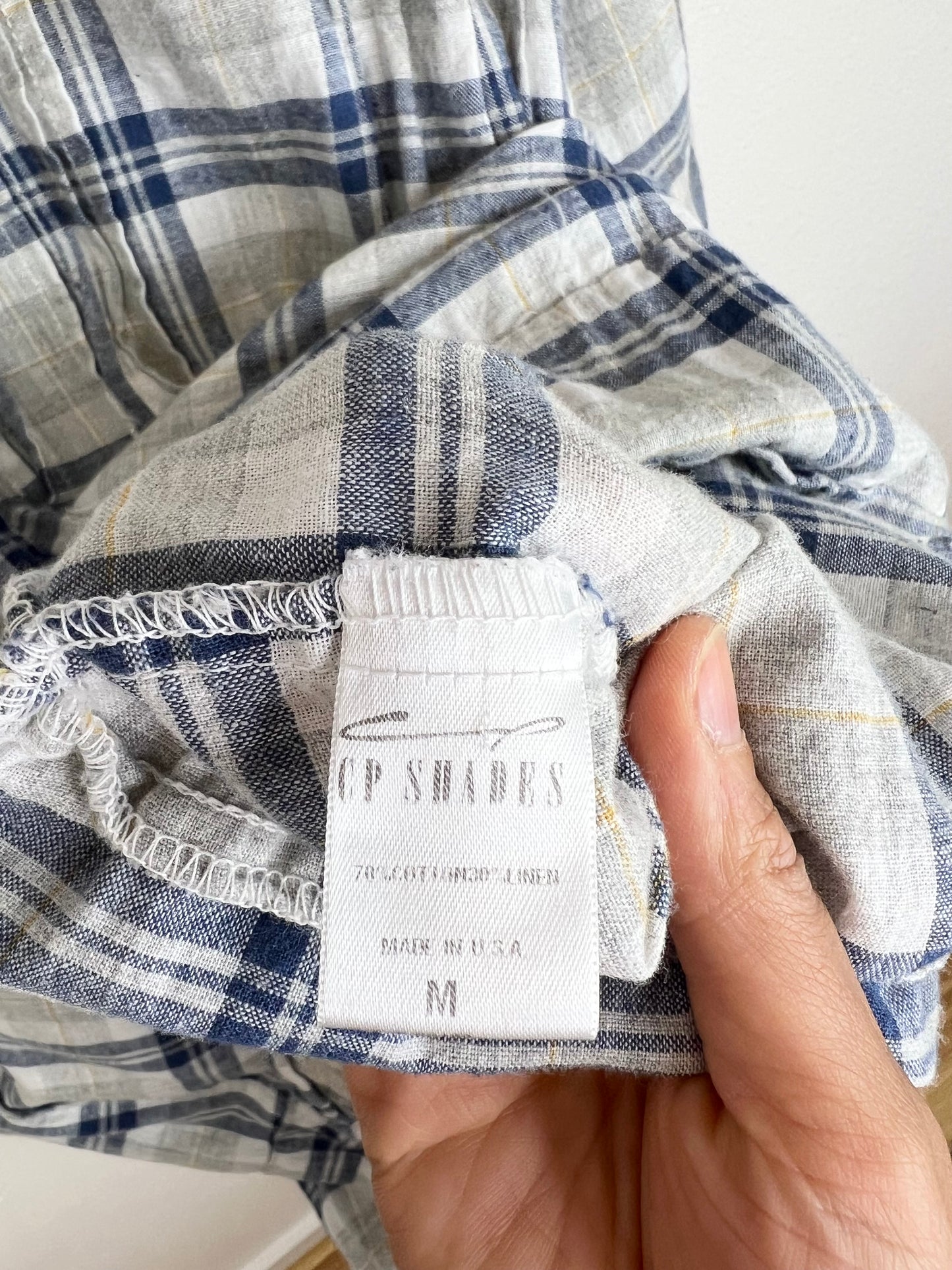 CP SHADES PLAID DRESS