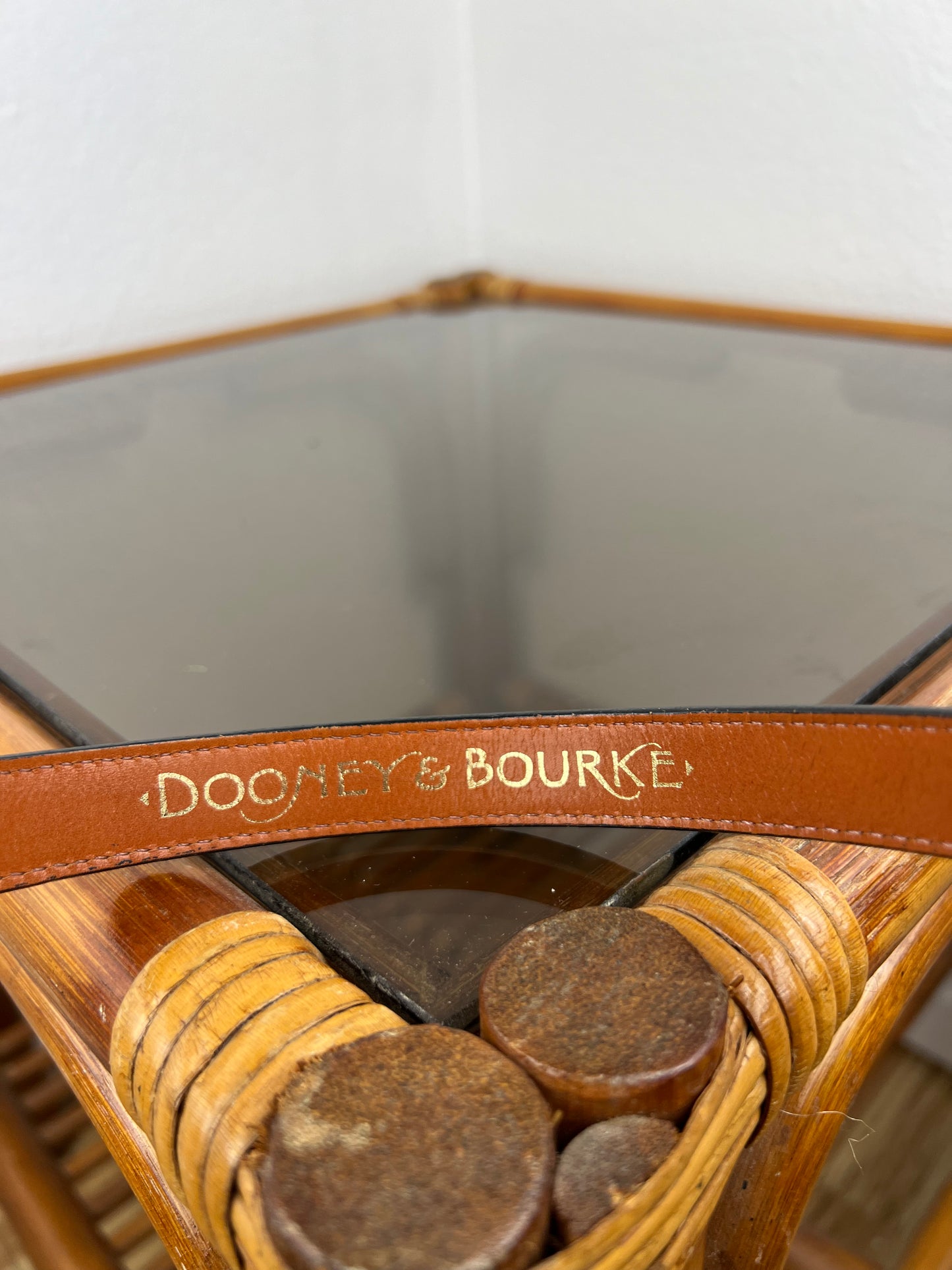 Dooney & Bourke Black Leather Belt