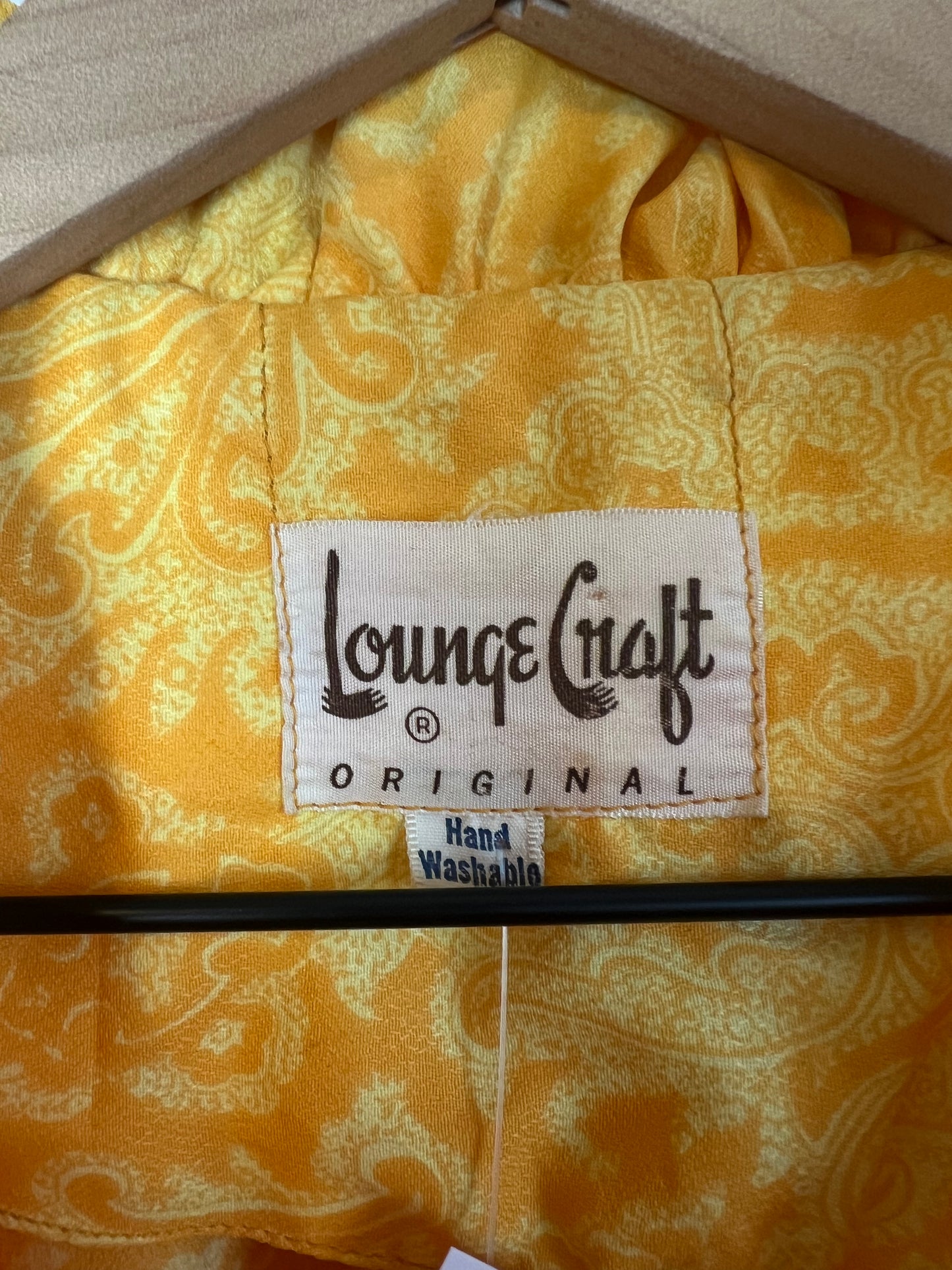 1970s YELLOW BUTTON DOWN DRESS