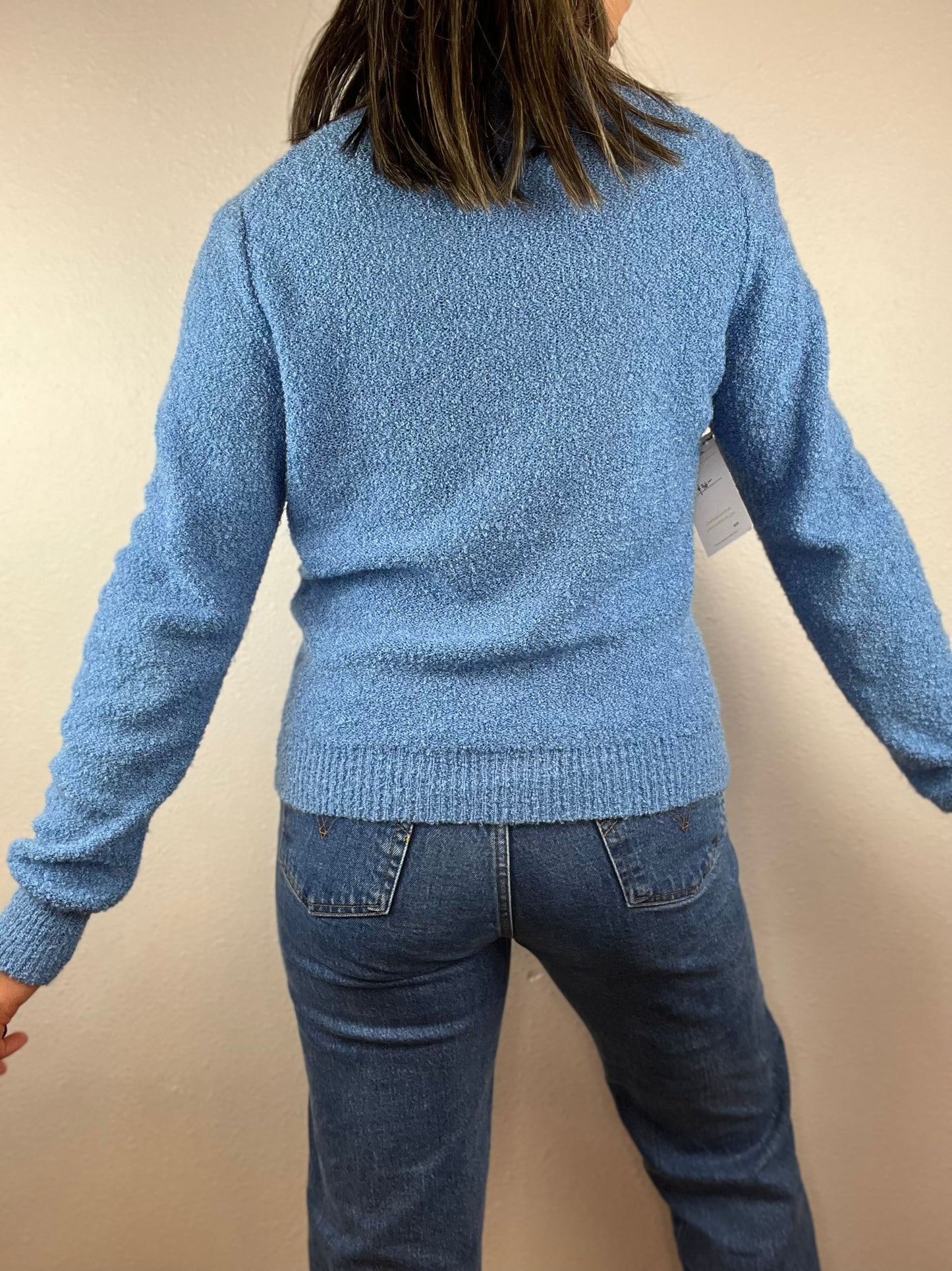 Vintage 1/4 Button Up Lightweight Sweater
