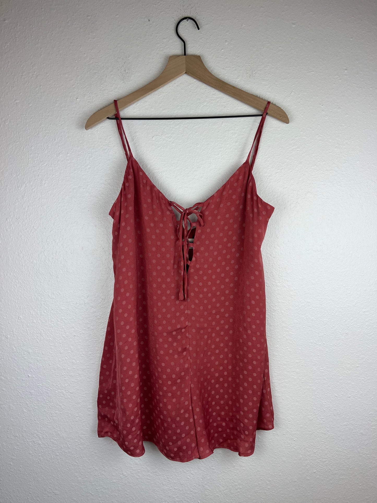 Show Me Your MuMu Pink Polka Dot Romper