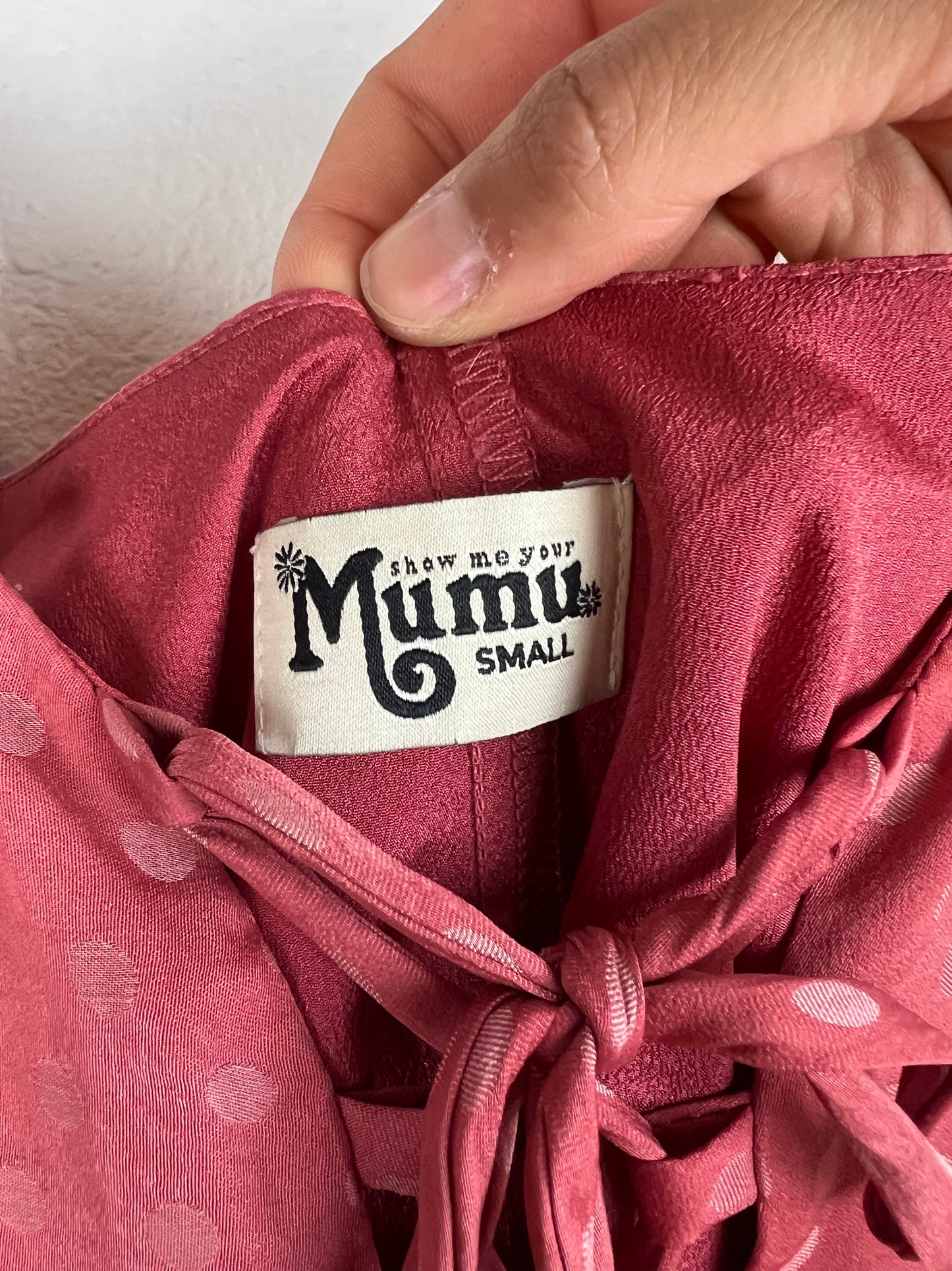 Show Me Your MuMu Pink Polka Dot Romper