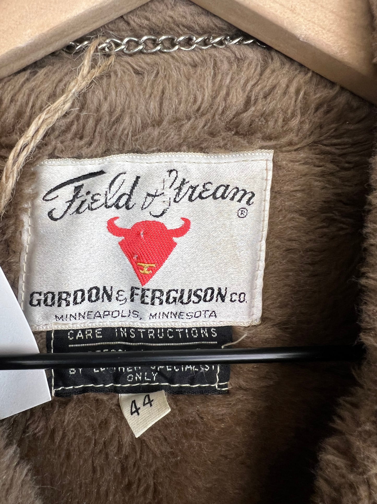 FIELD AND STREAM SHEARLING COAT