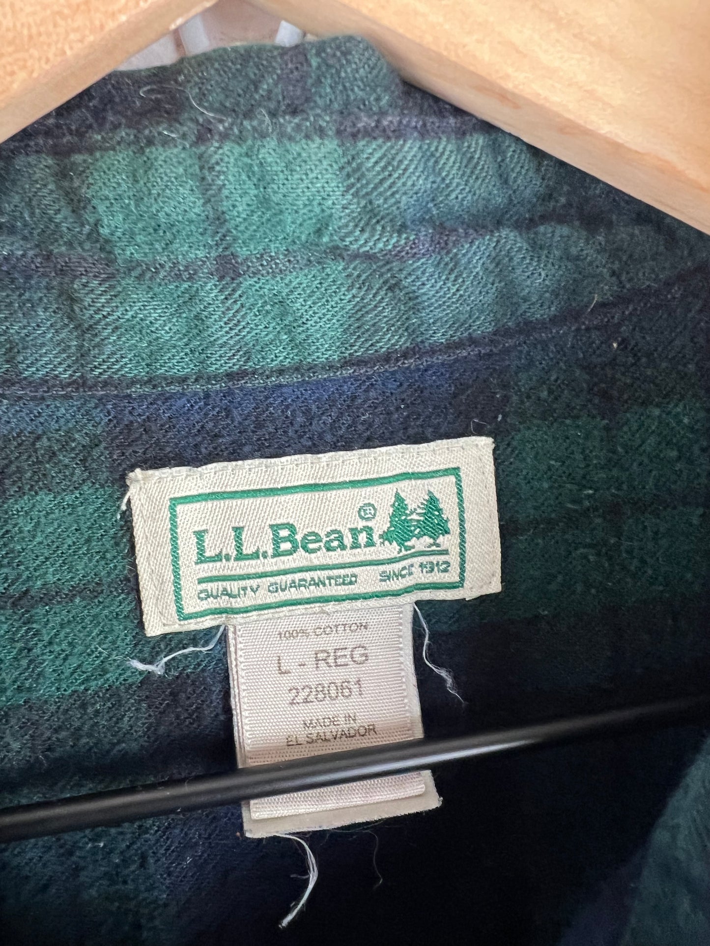 L.L. BEAN LIGHTWEIGHT FLANNEL