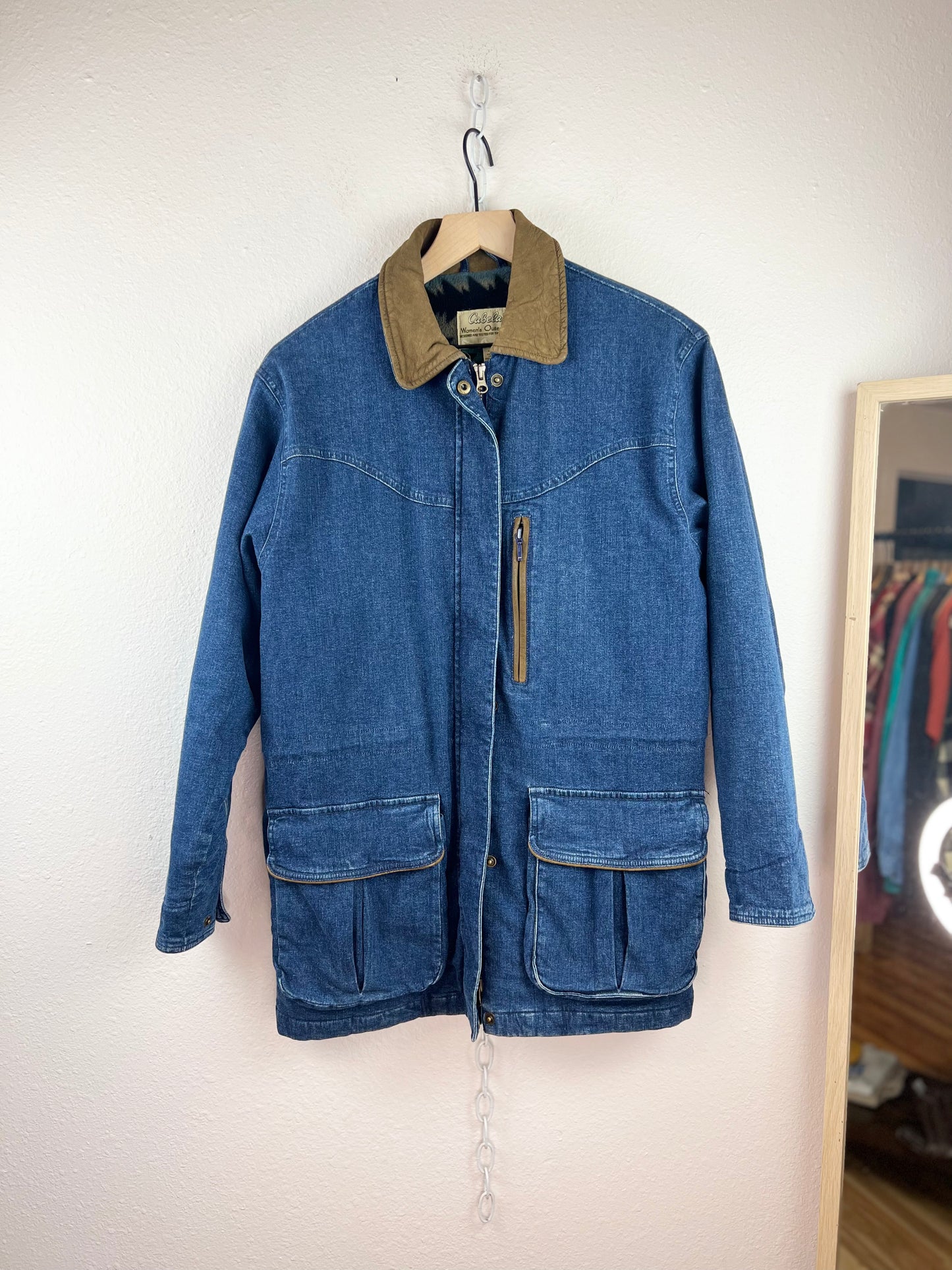 CABELA'S DENIM CHORE JACKET