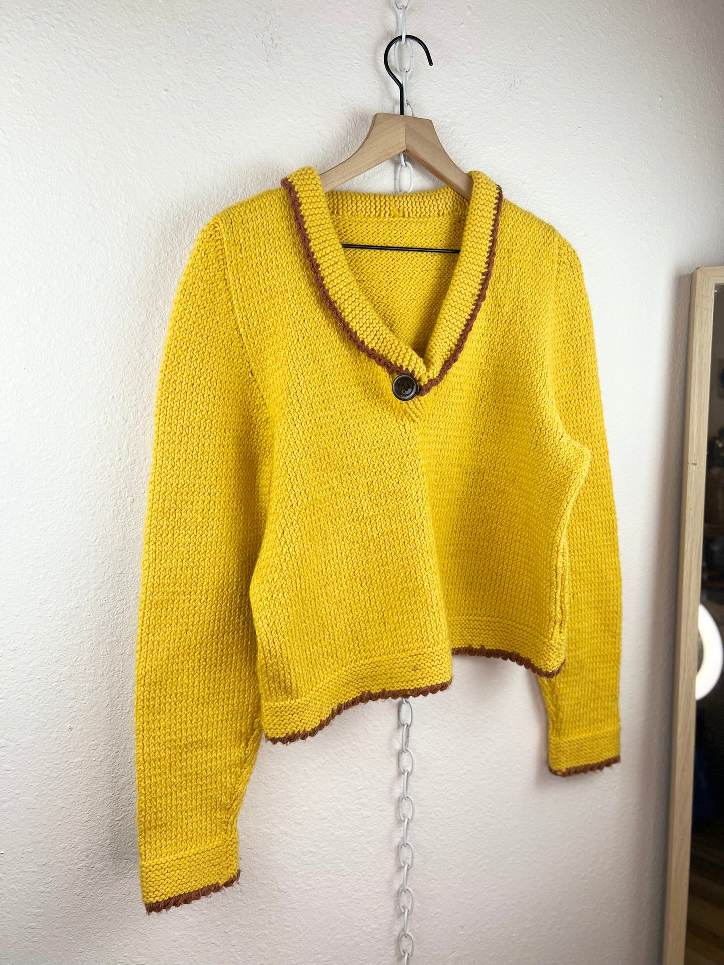 HANDMADE COLLARED SWEATER