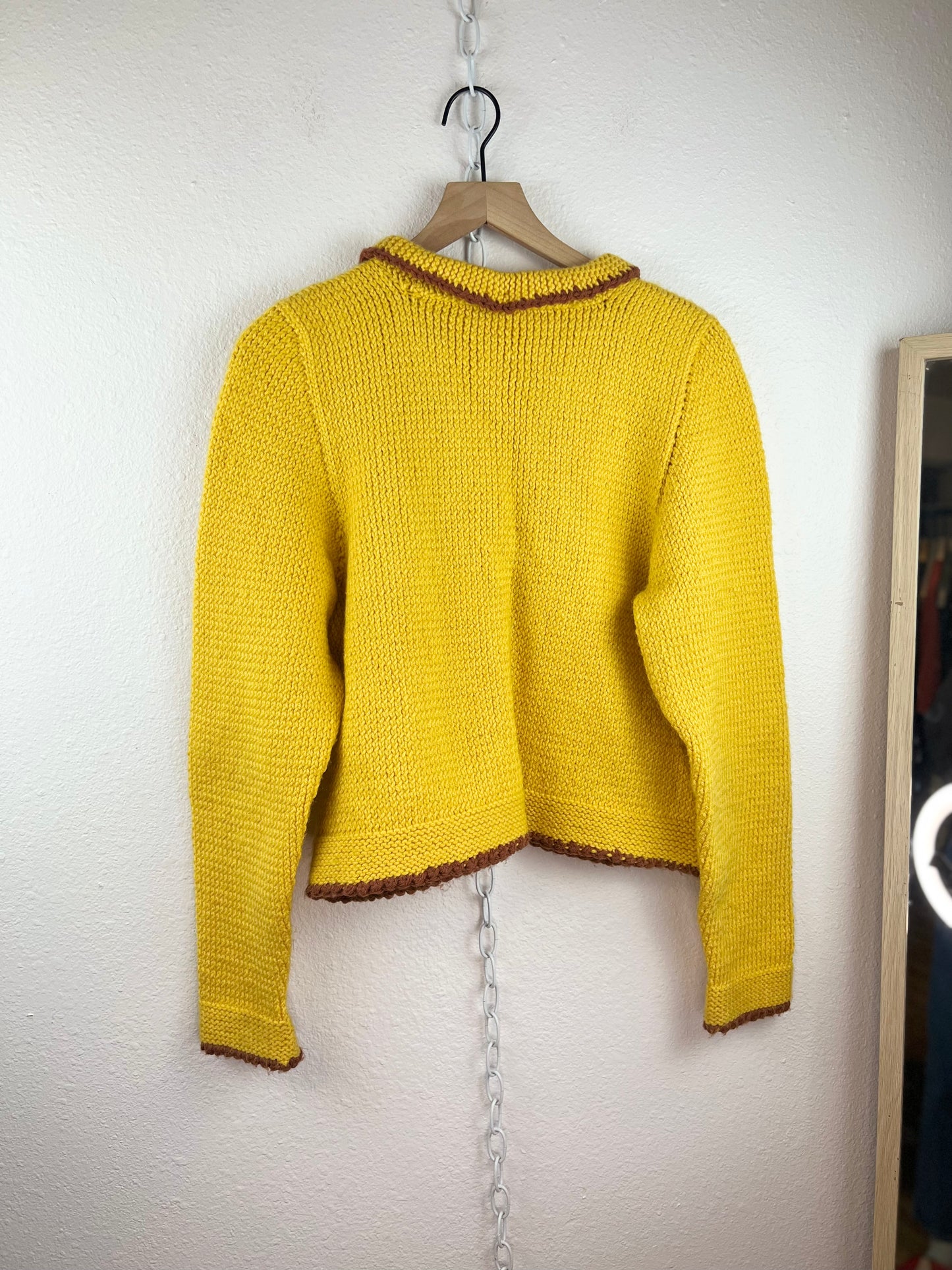 HANDMADE COLLARED SWEATER