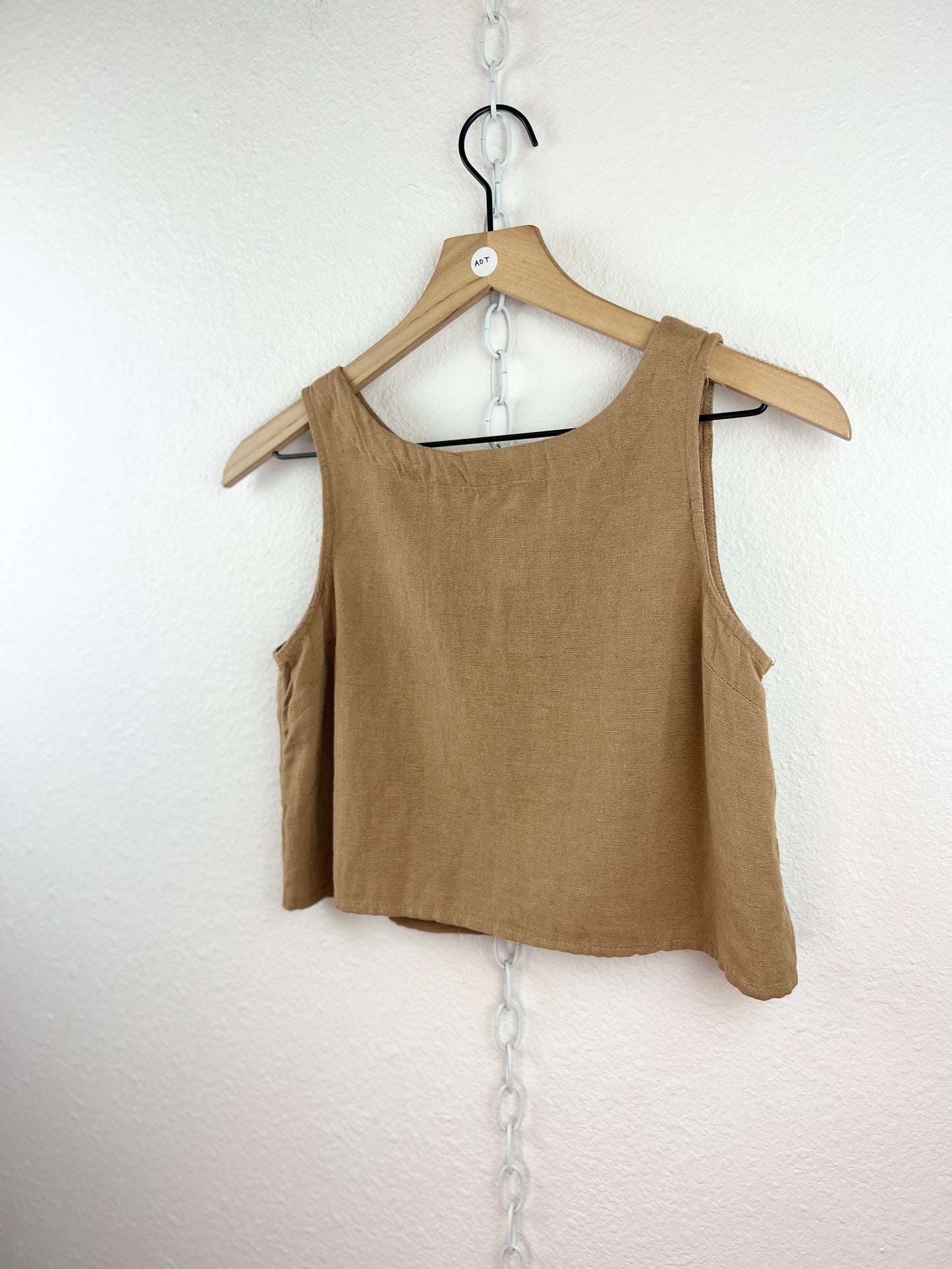HIGH NECK CROP TOP