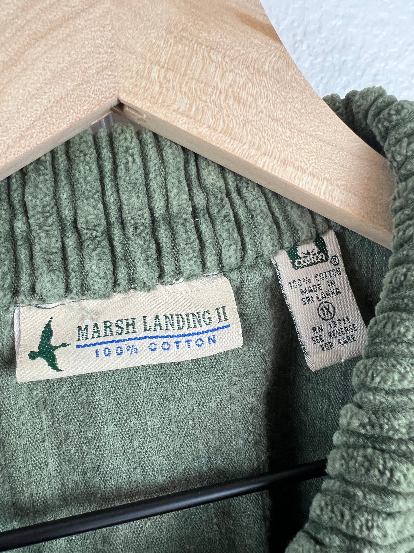 CORDUROY ZIP VEST
