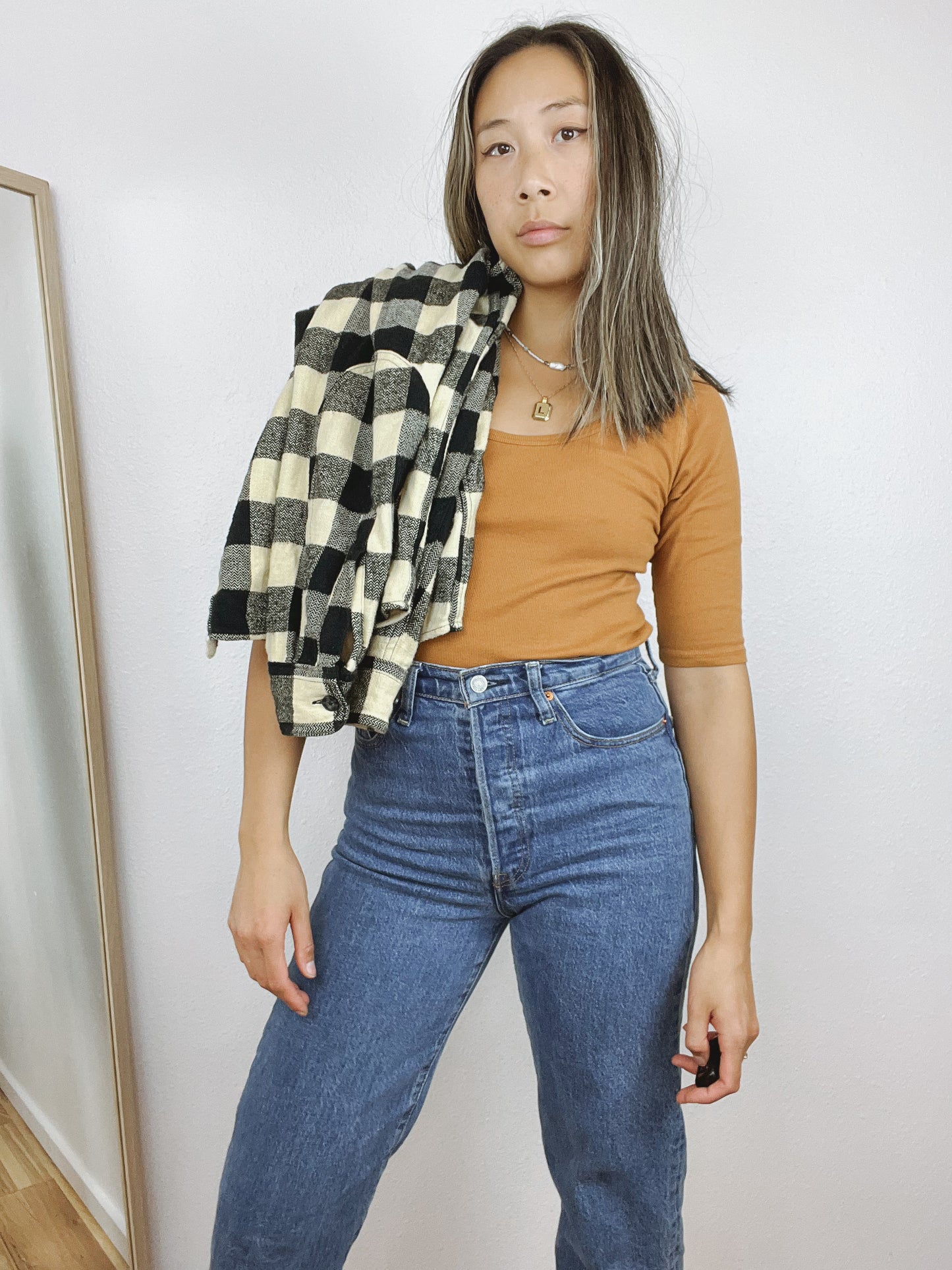 EVERLANE PRIMA RIBBED HALF SLEEVE