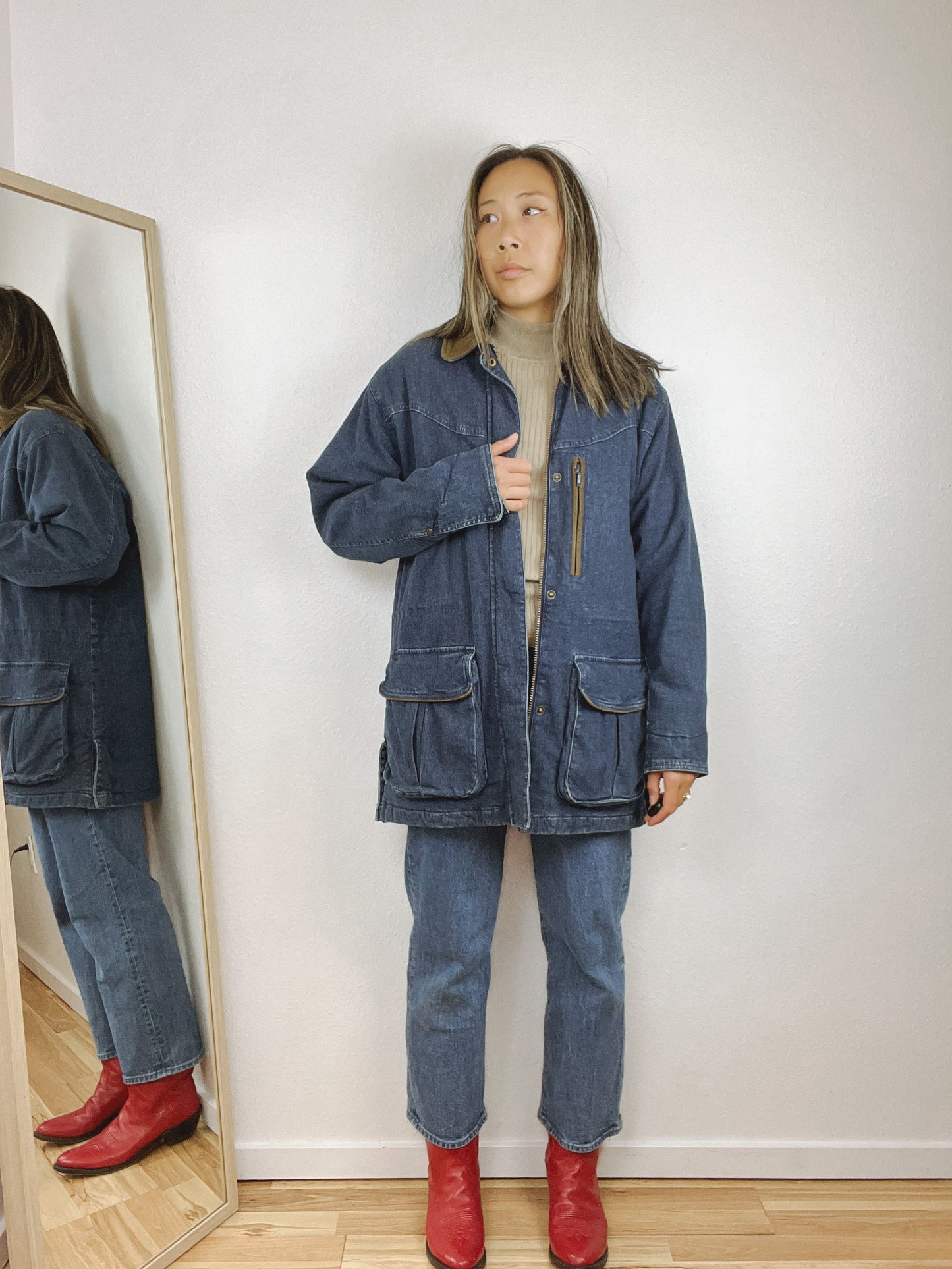CABELA'S DENIM CHORE JACKET