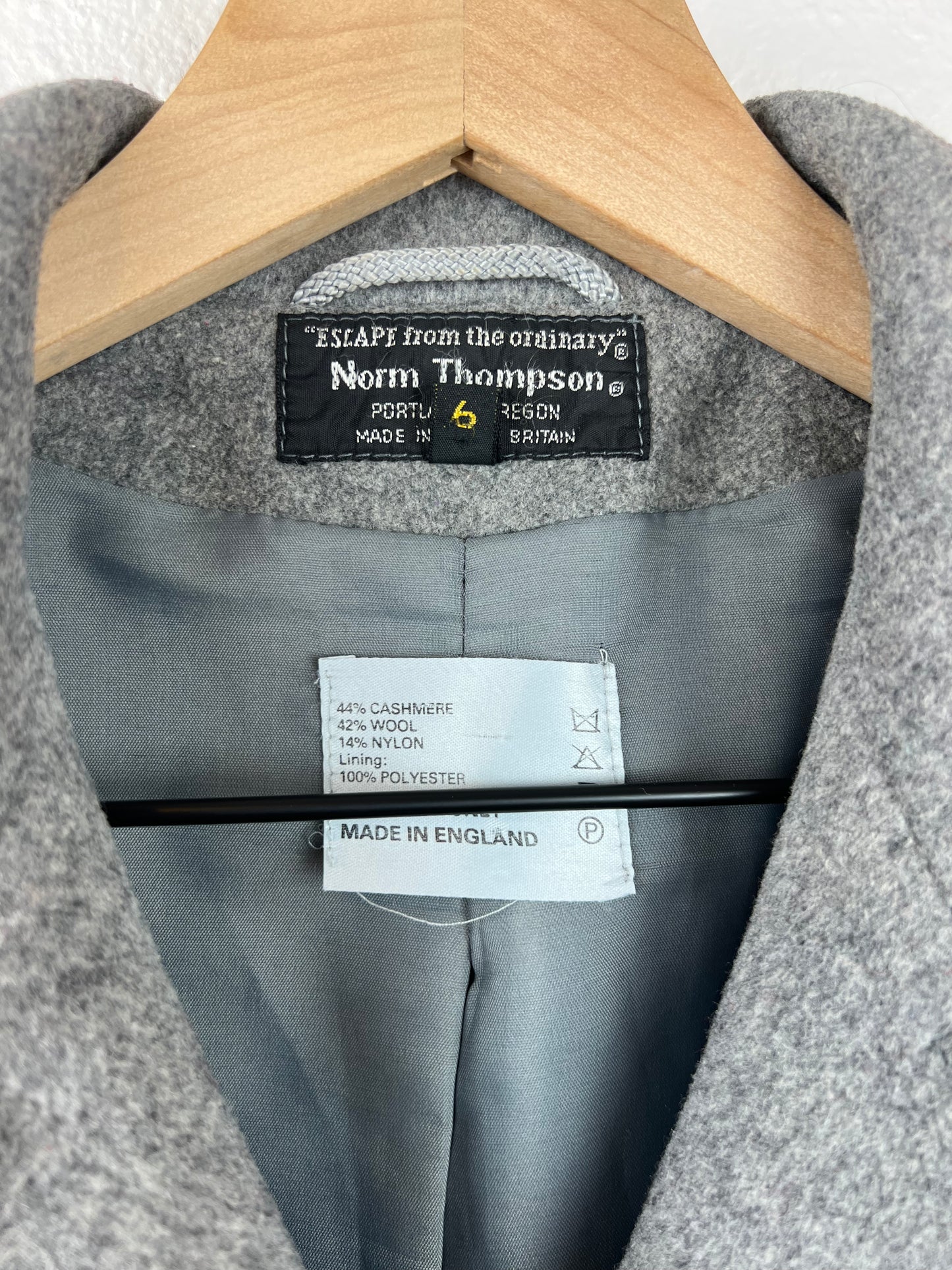 CASHMERE WOOL PEACOAT