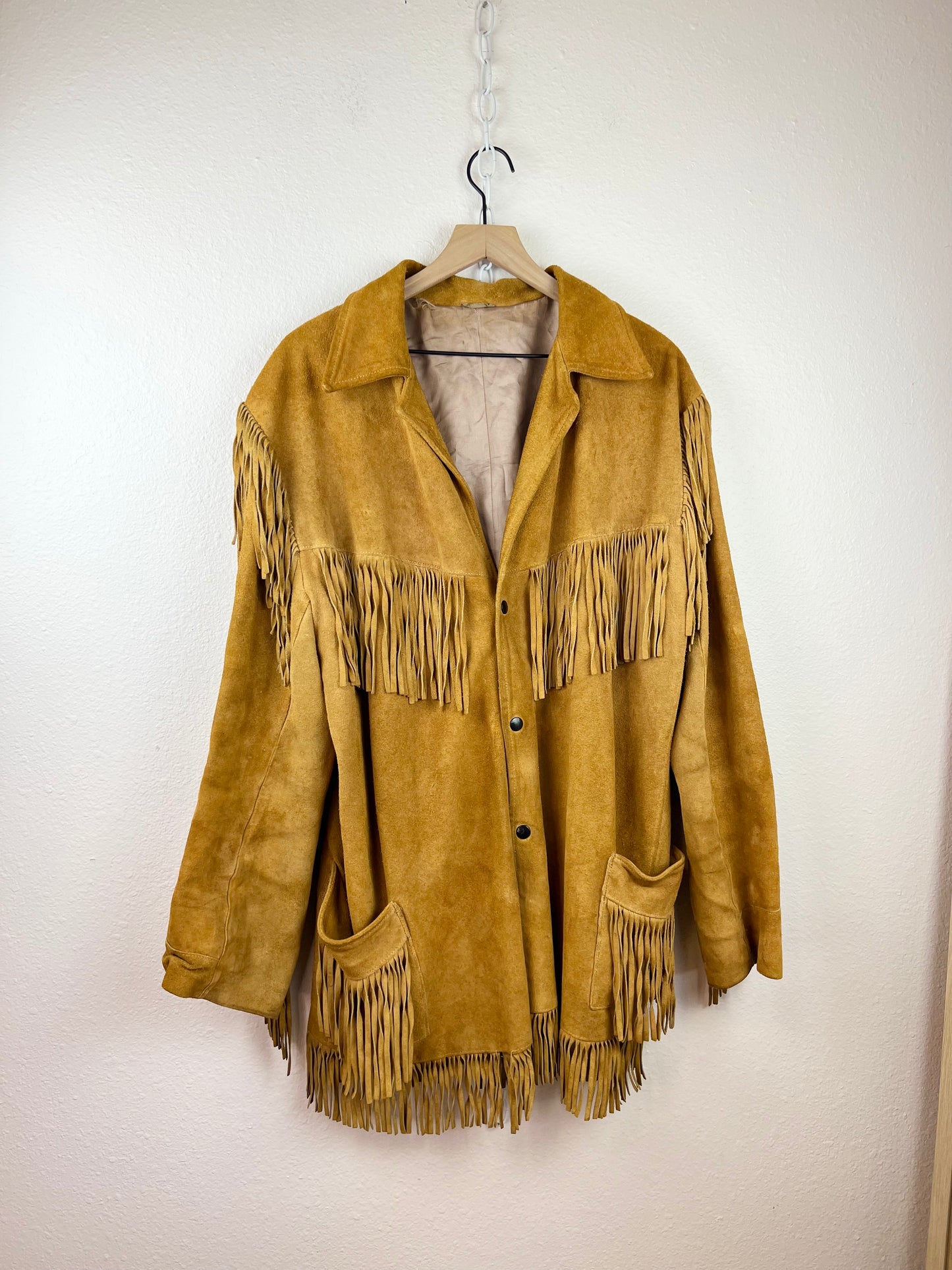JOO-KAY FRINGE LEATHER JACKET