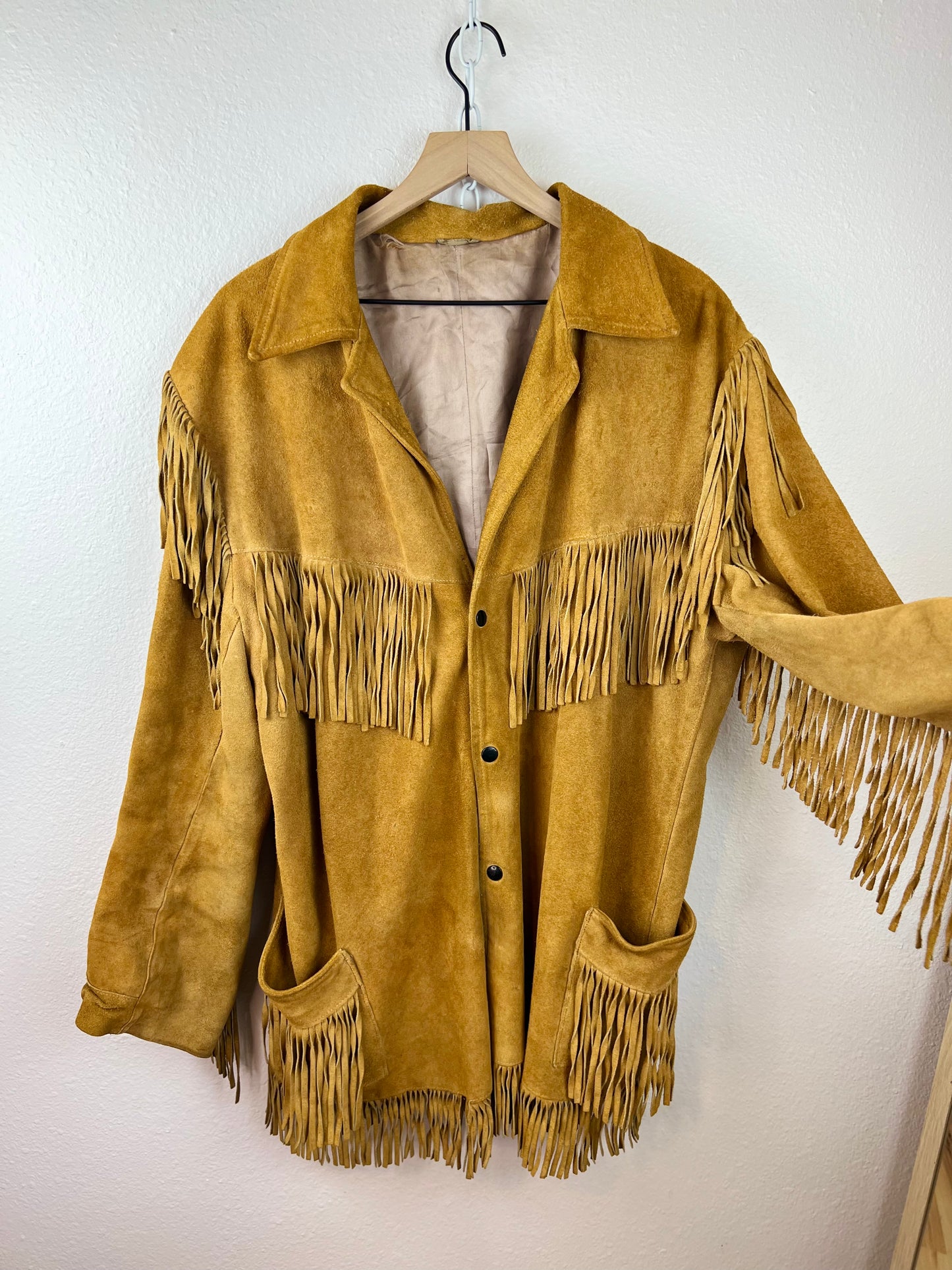 JOO-KAY FRINGE LEATHER JACKET