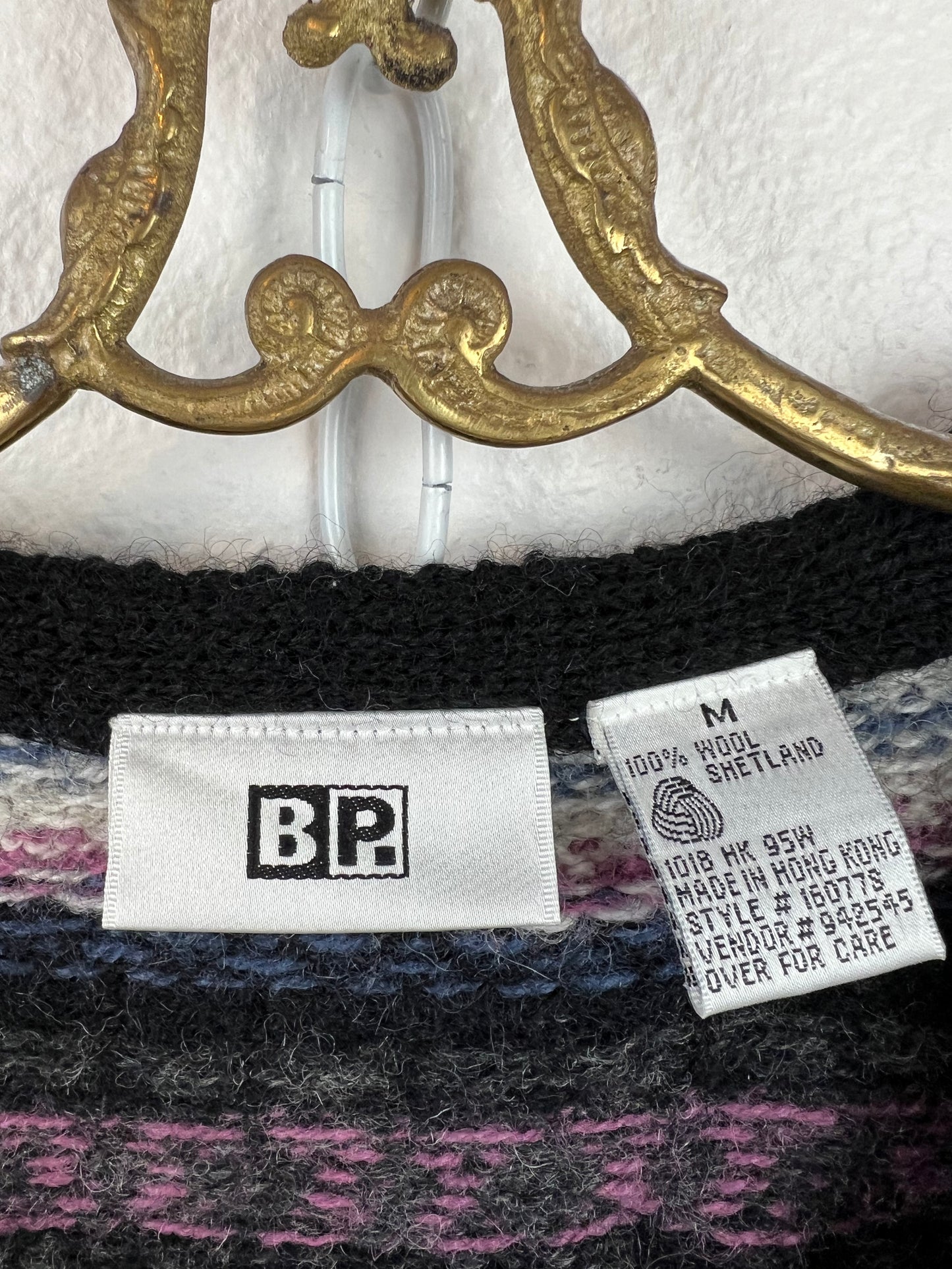 VNTG B.P. COLORFUL WOOL SWEATER VEST