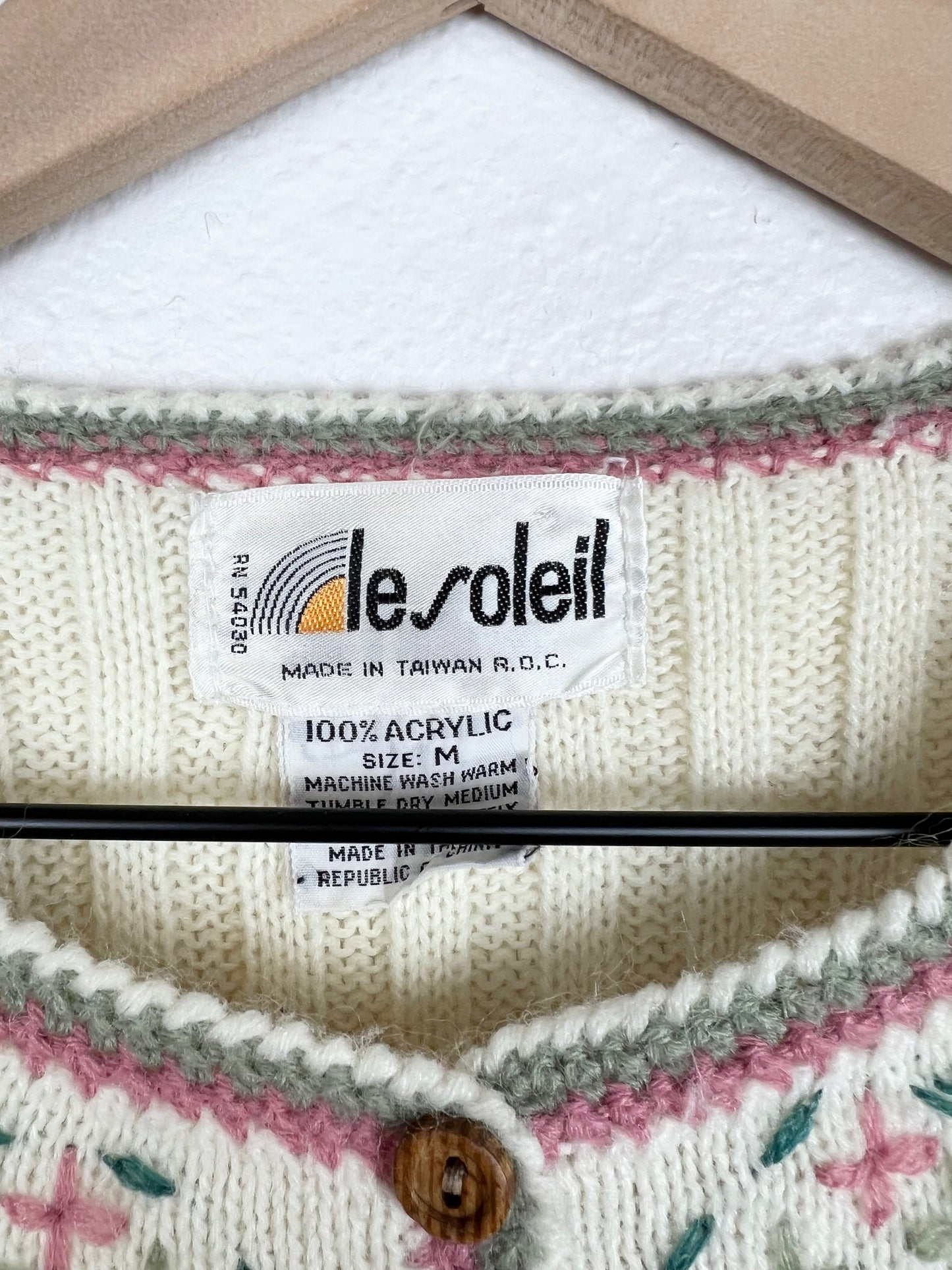 SALE Le Soleil Ribbed Cardigan