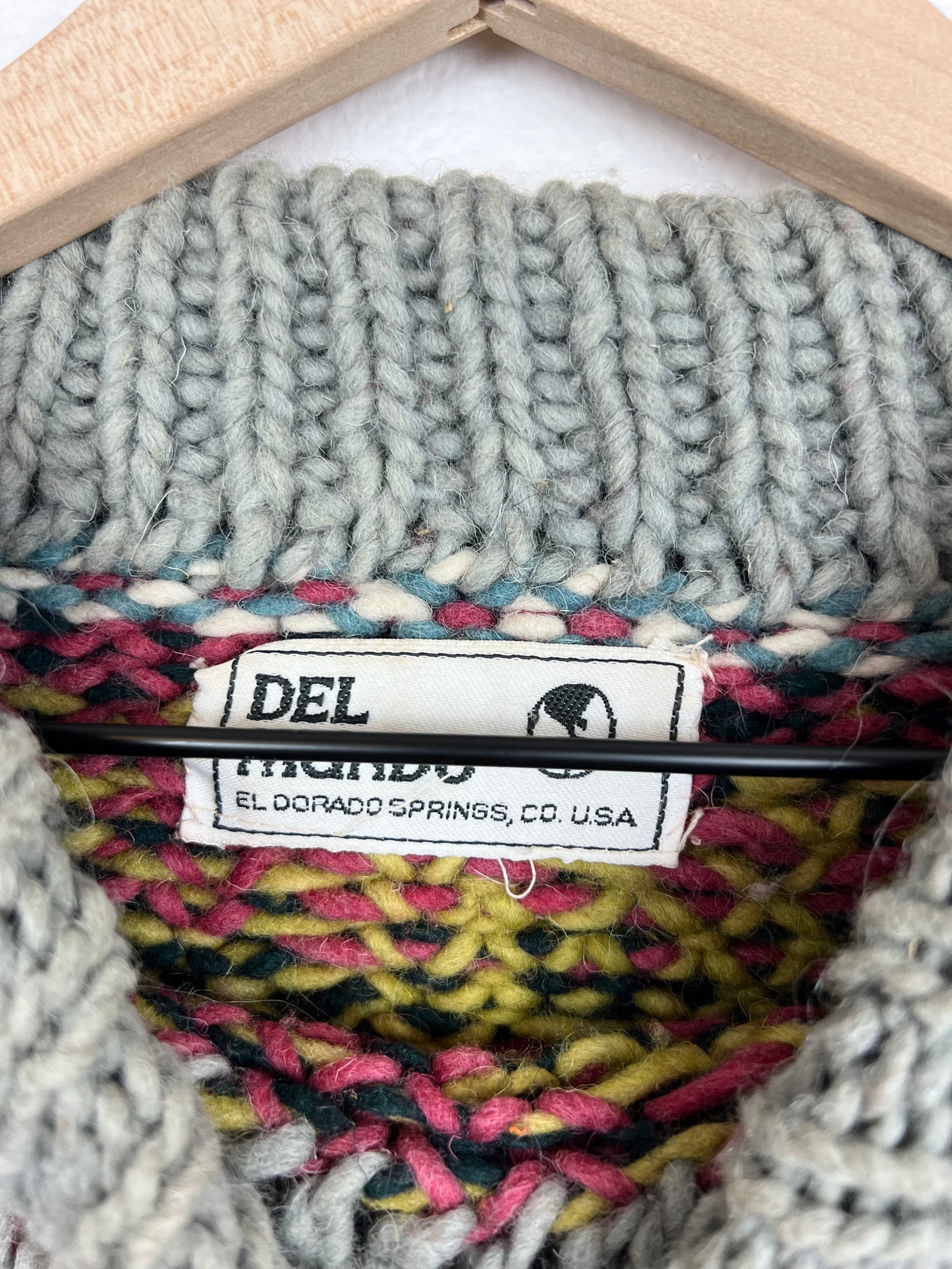 DEL MUNDO CHUNKY KNIT SWEATER
