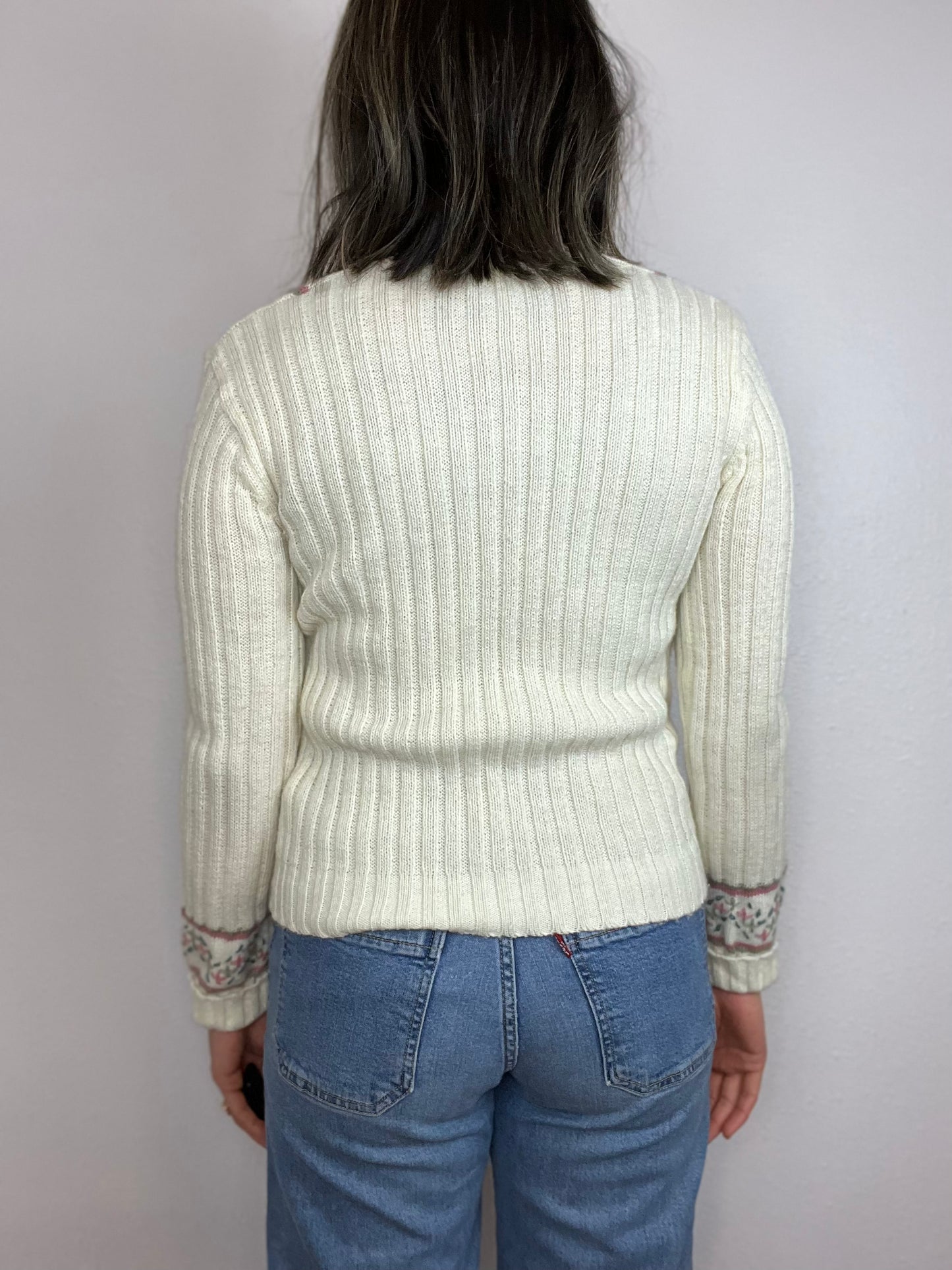 SALE Le Soleil Ribbed Cardigan
