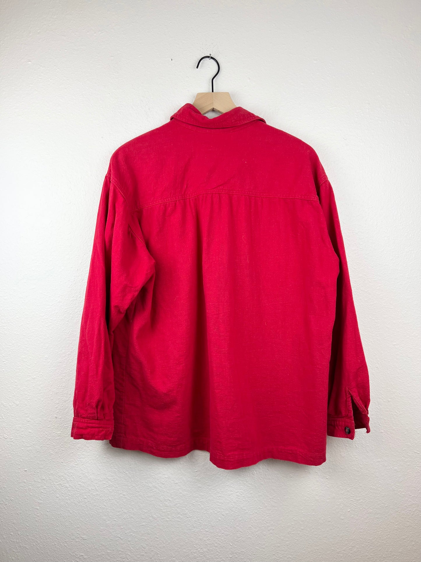 Hart Red Button Up Flannel