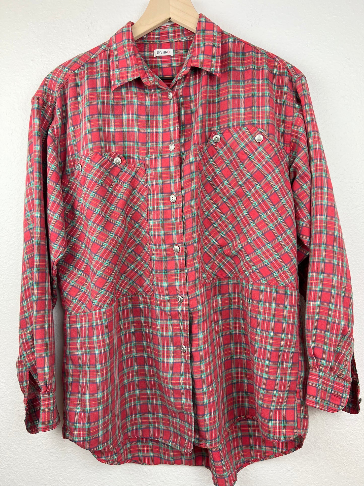 Lightweight Long Sleeve Button Up Top