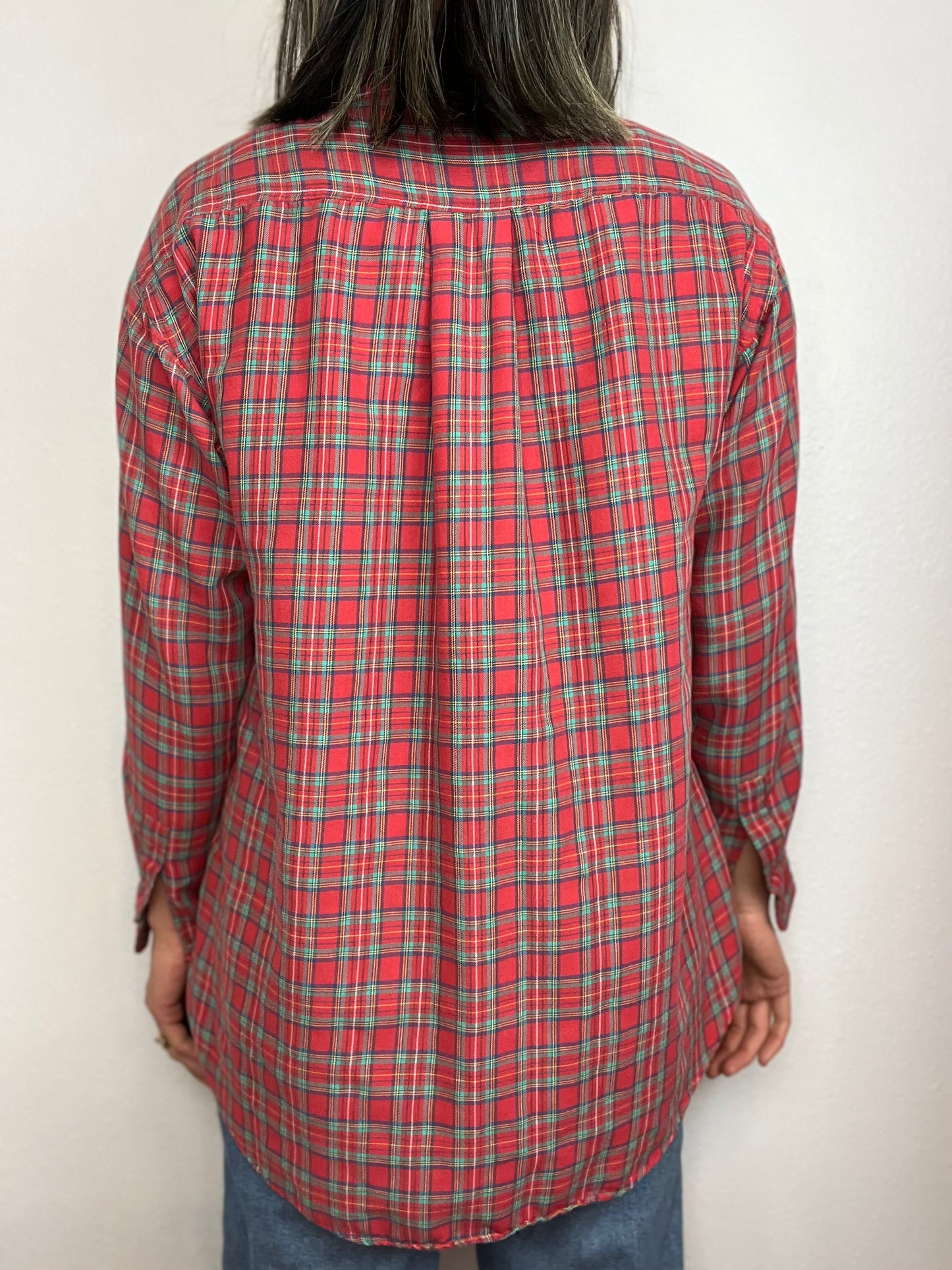 Lightweight Long Sleeve Button Up Top