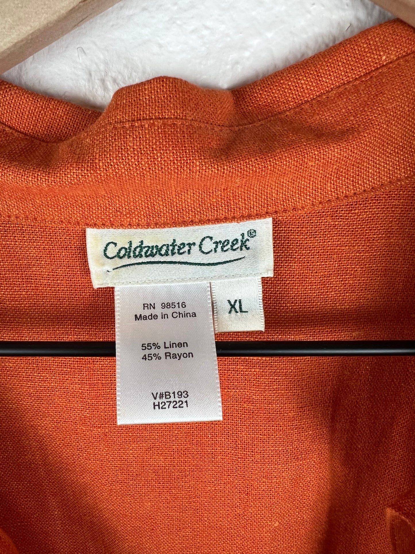 Coldwater Creek Long Chore Top