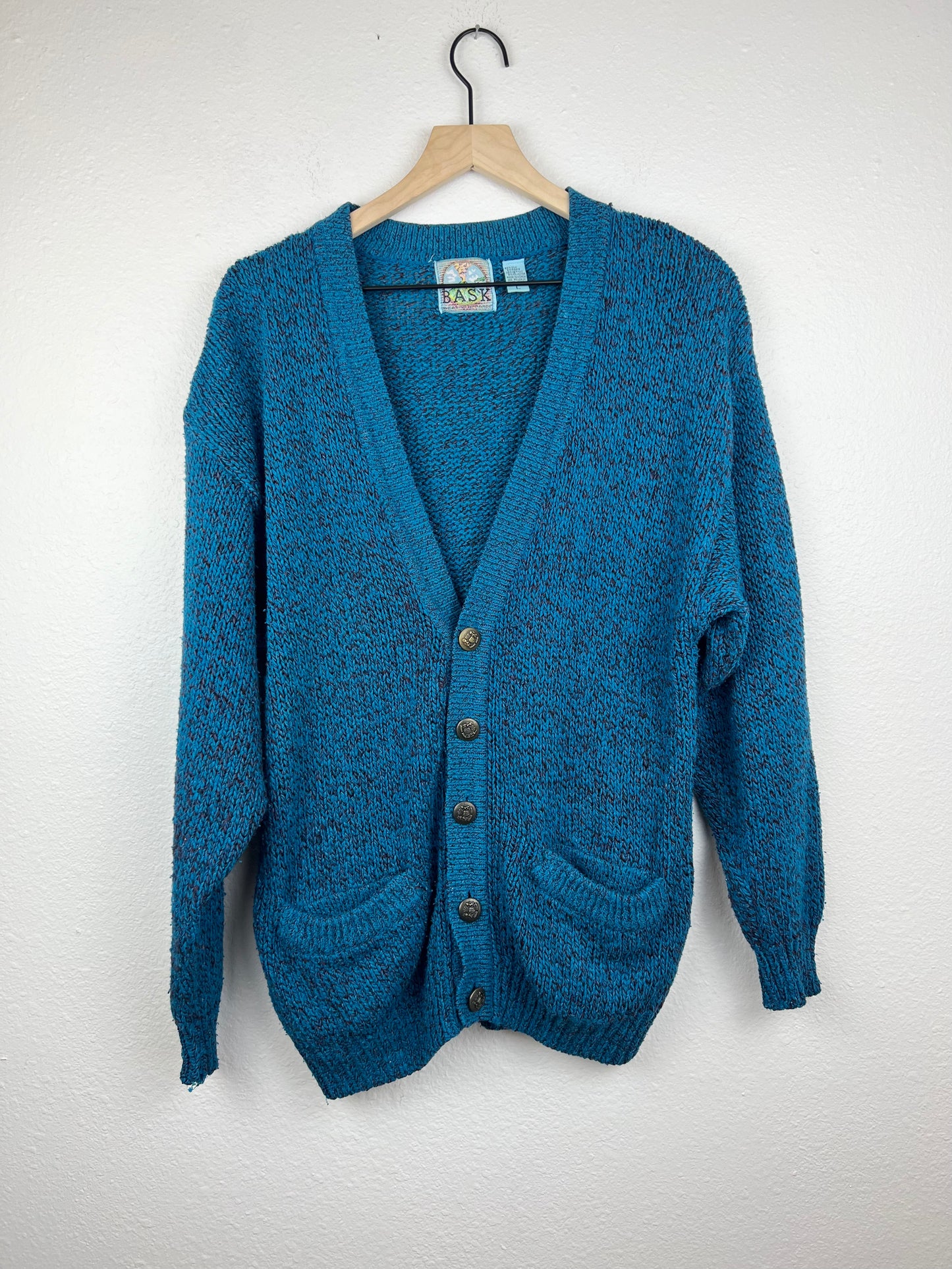 Blue Grandpa Cardigan